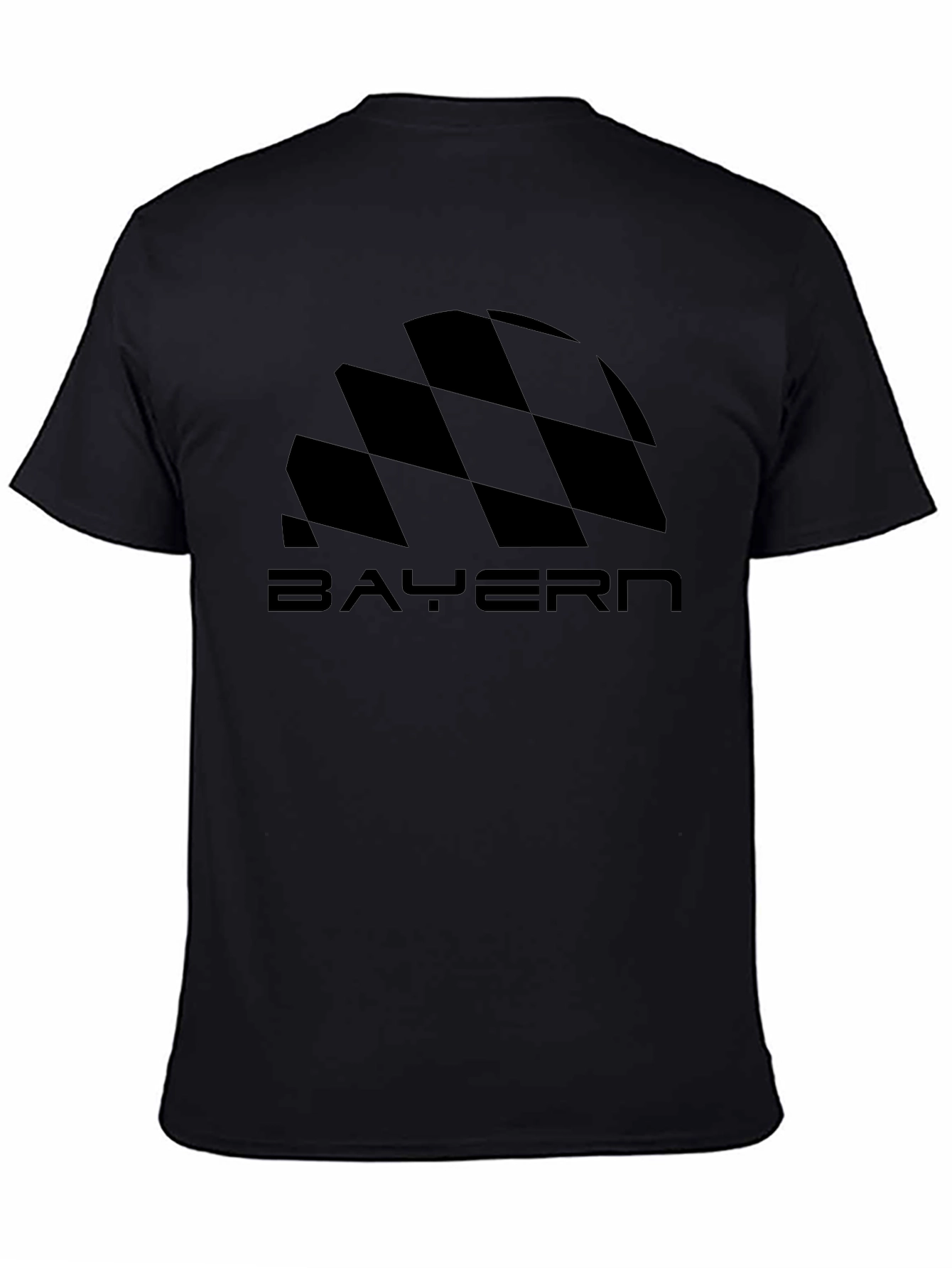 Bayern Black Graphic Tee for Men