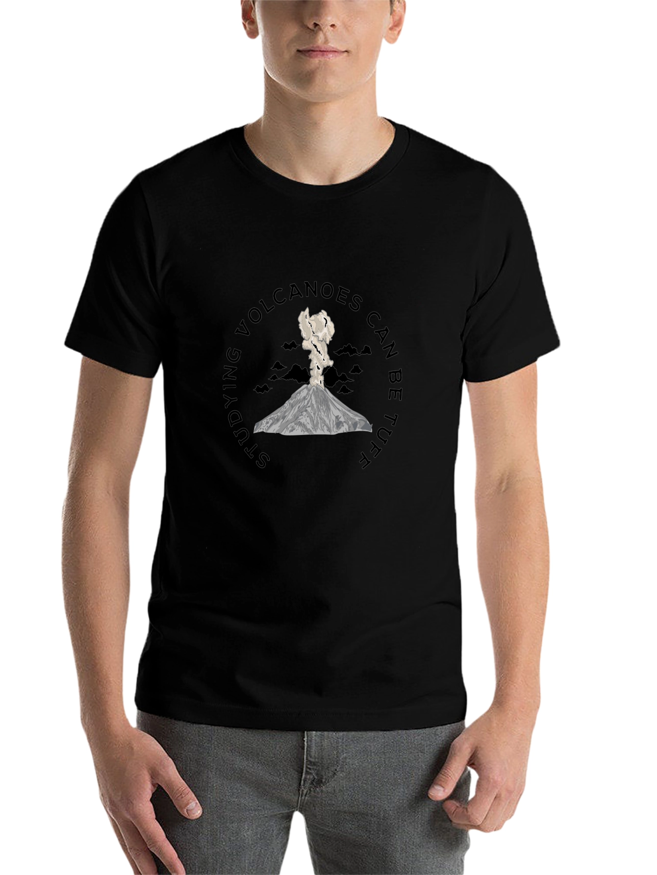 Volcano T-Shirt - Studying Volcanoes Can Be Tuff
