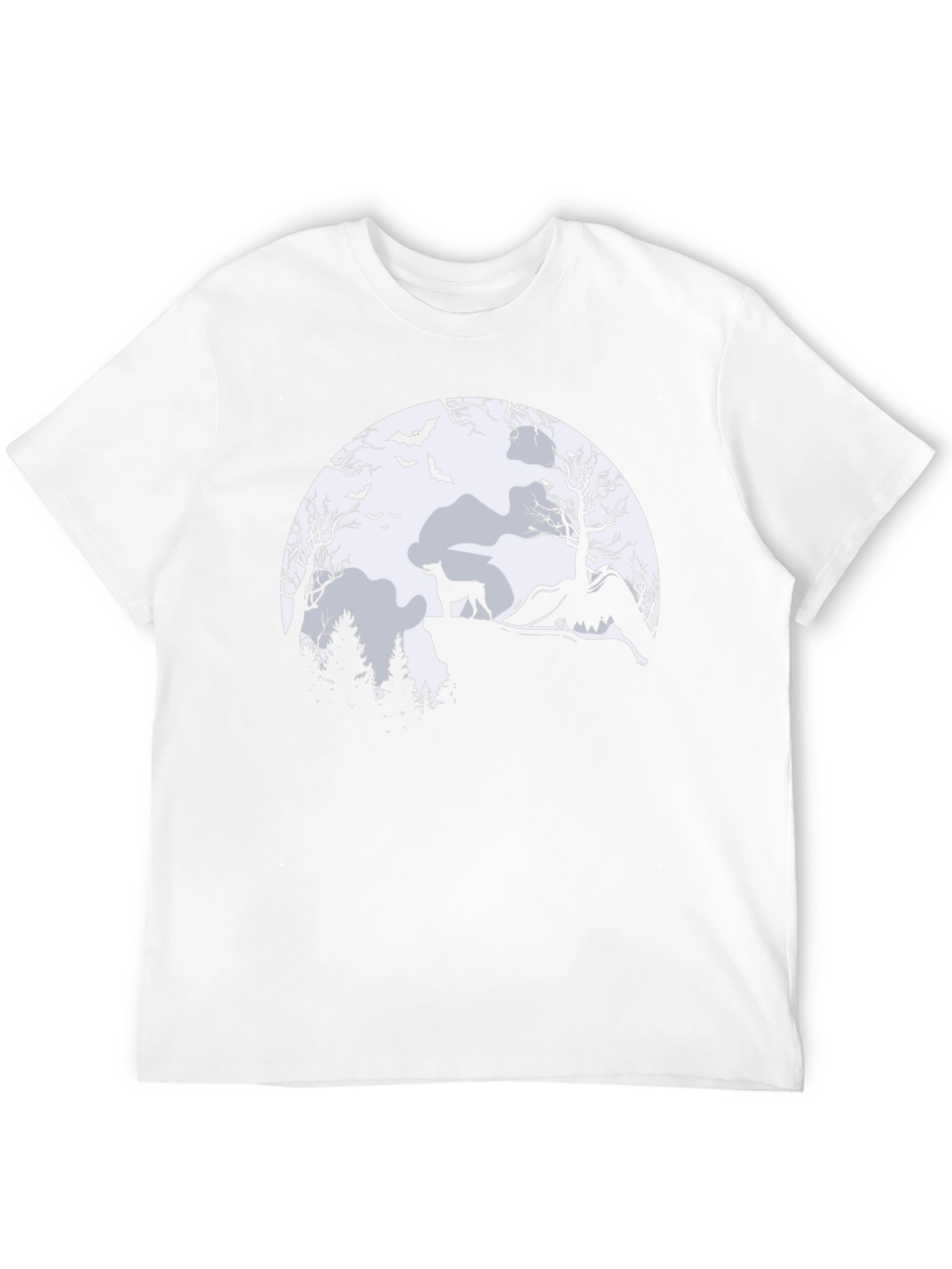 Halloween Dog Moon T-Shirt