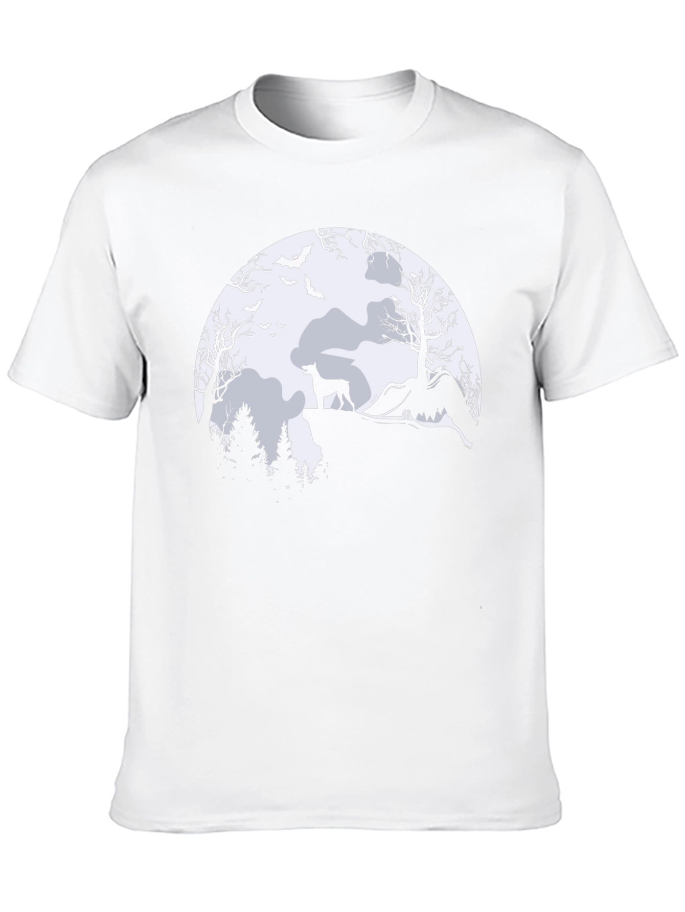 Halloween Dog Moon T-Shirt