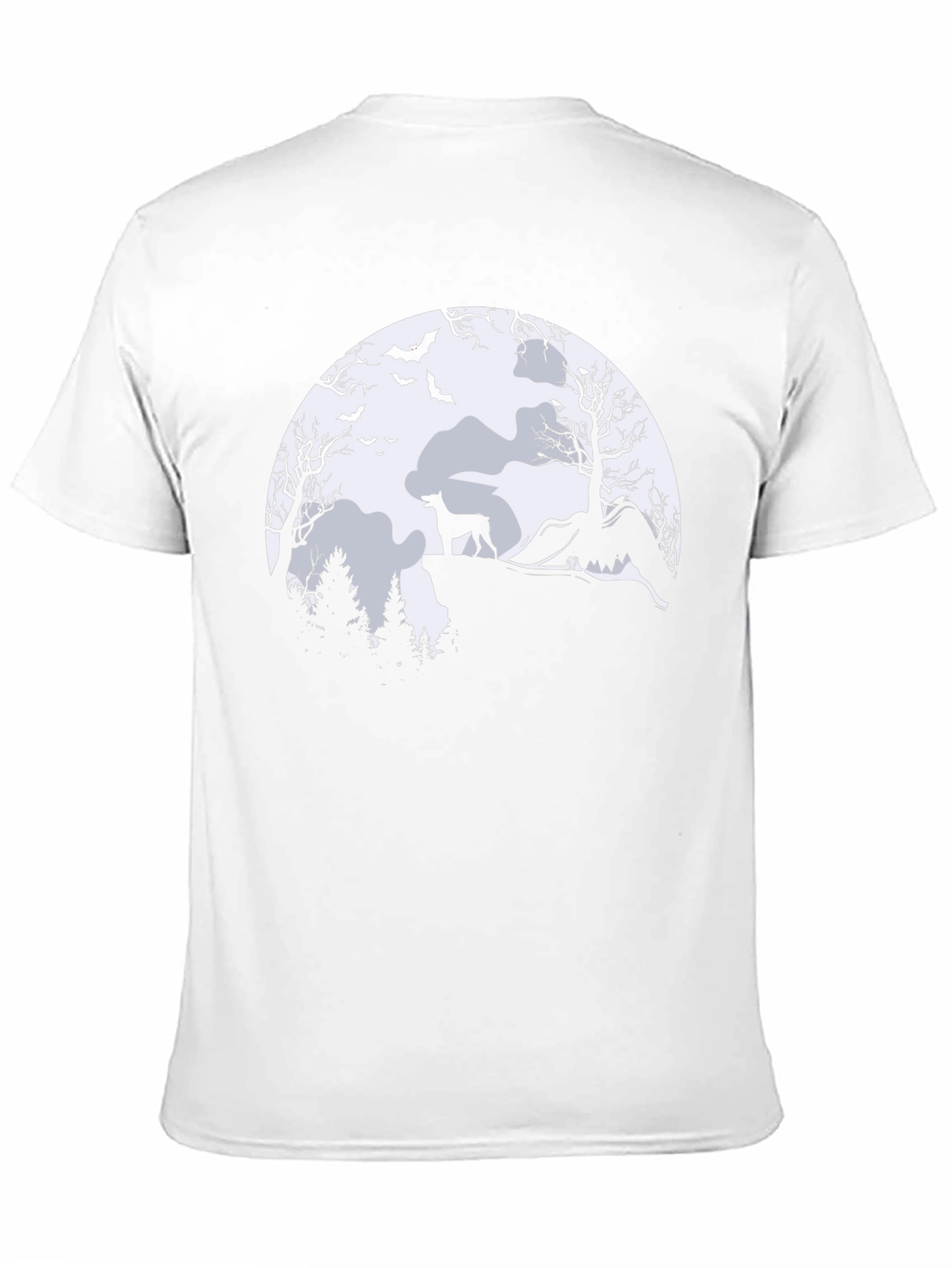 Halloween Dog Moon T-Shirt