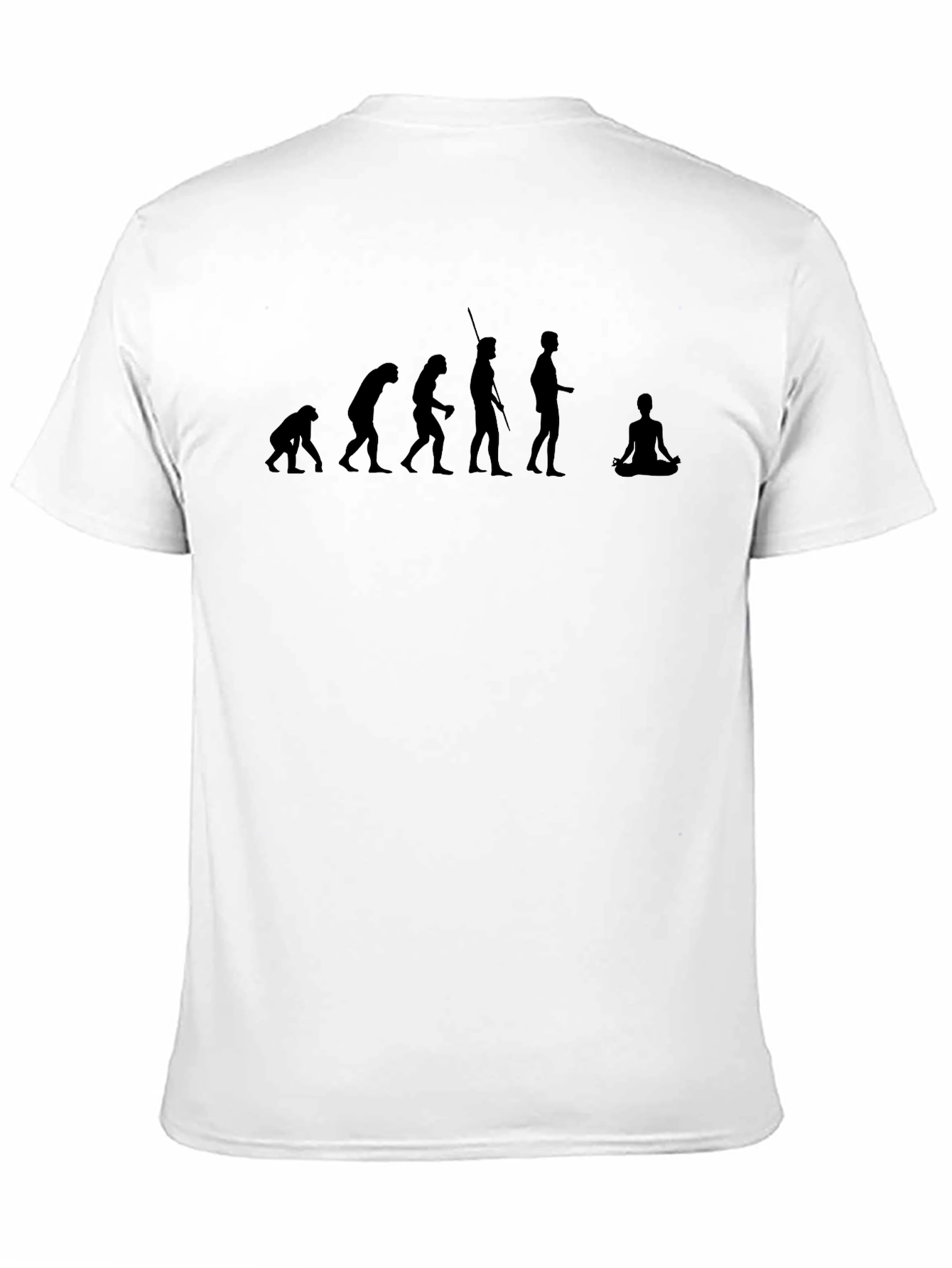 Evolution to Yoga Black T-Shirt