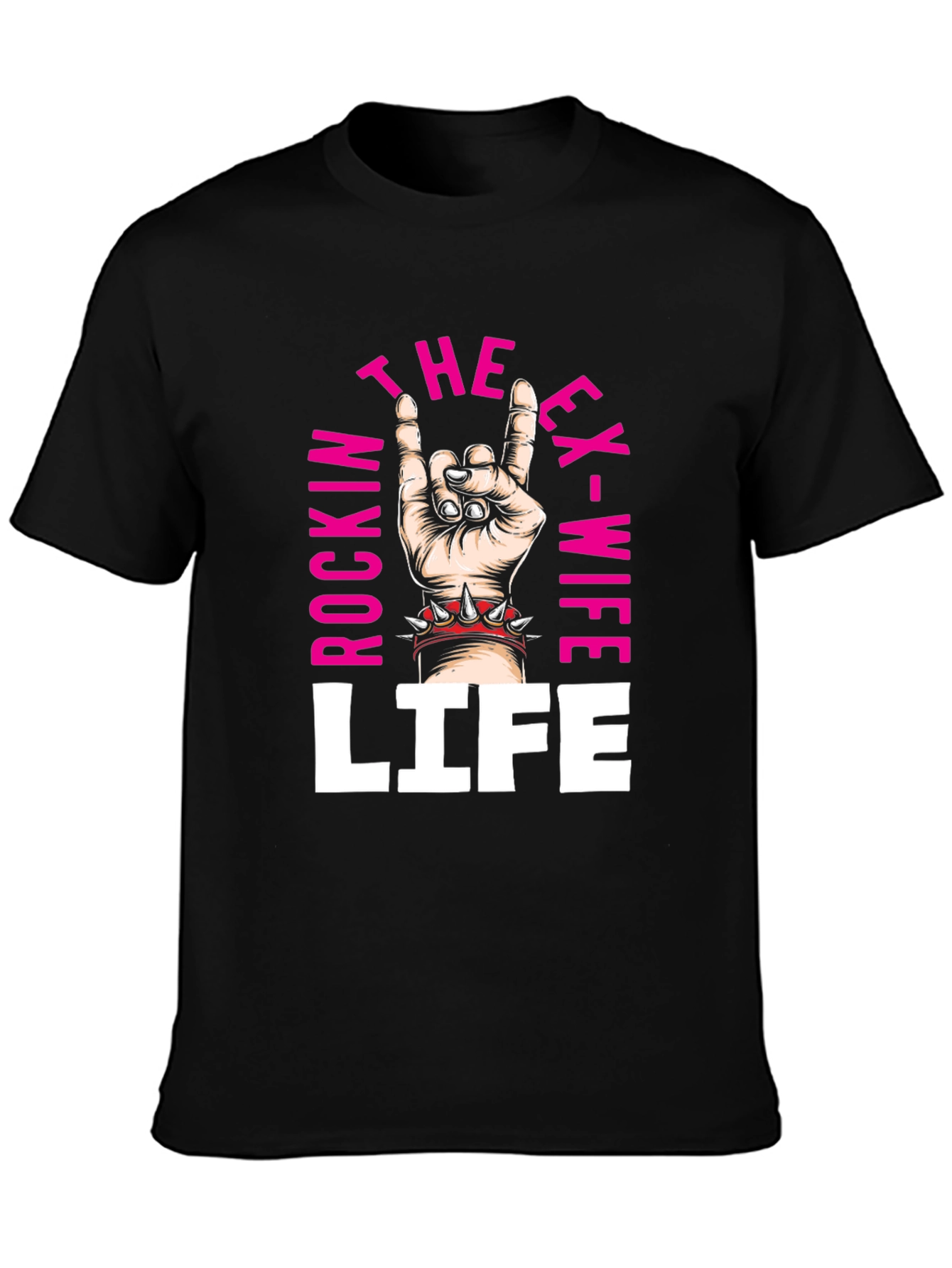 Rockin Ex-Wife Life T-Shirt - Black