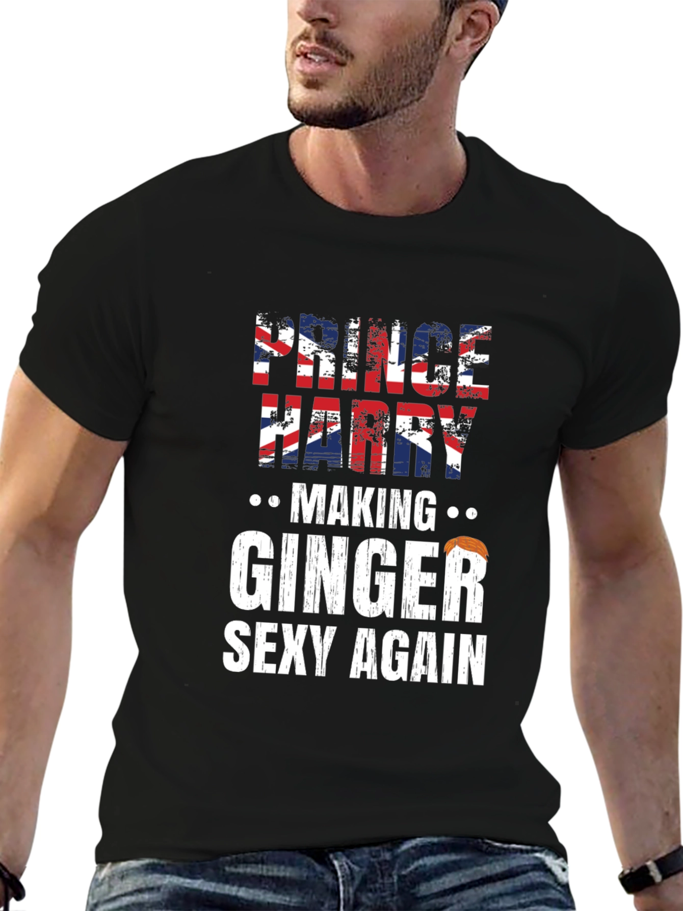 Prince Harry Ginger Sexy Again Graphic Tee