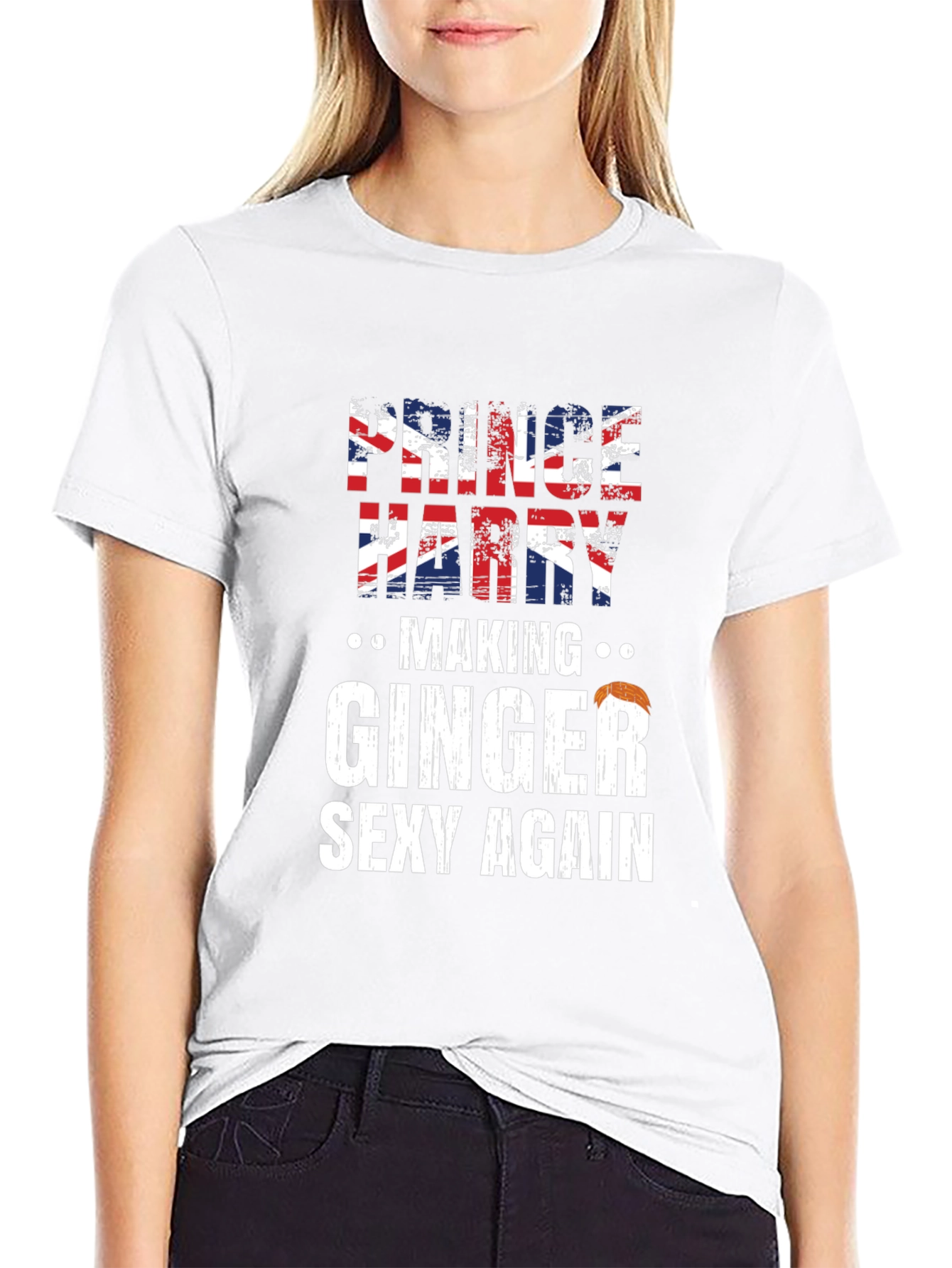 Prince Harry Ginger Sexy Again Graphic Tee