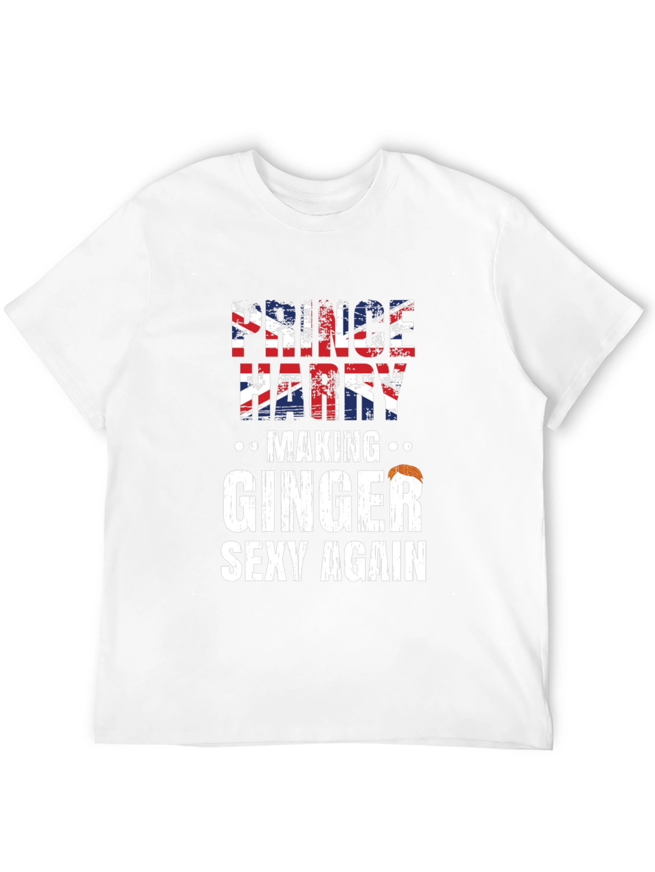 Prince Harry Ginger Sexy Again Graphic Tee