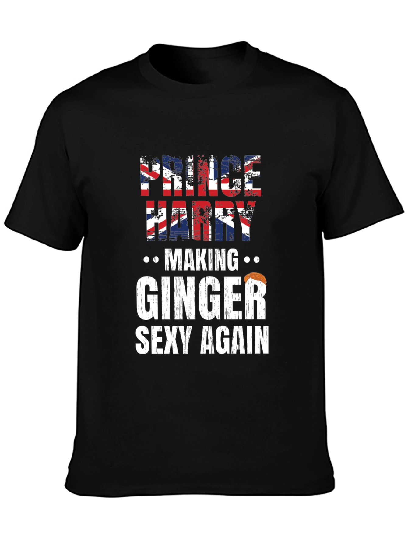 Prince Harry Ginger Sexy Again Graphic Tee