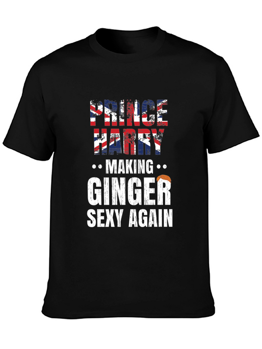 Prince Harry Ginger Sexy Again Graphic Tee