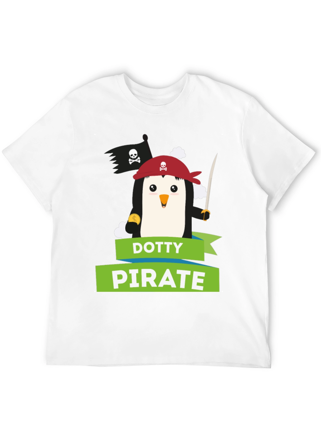 Dotty Pirate Graphic T-Shirt