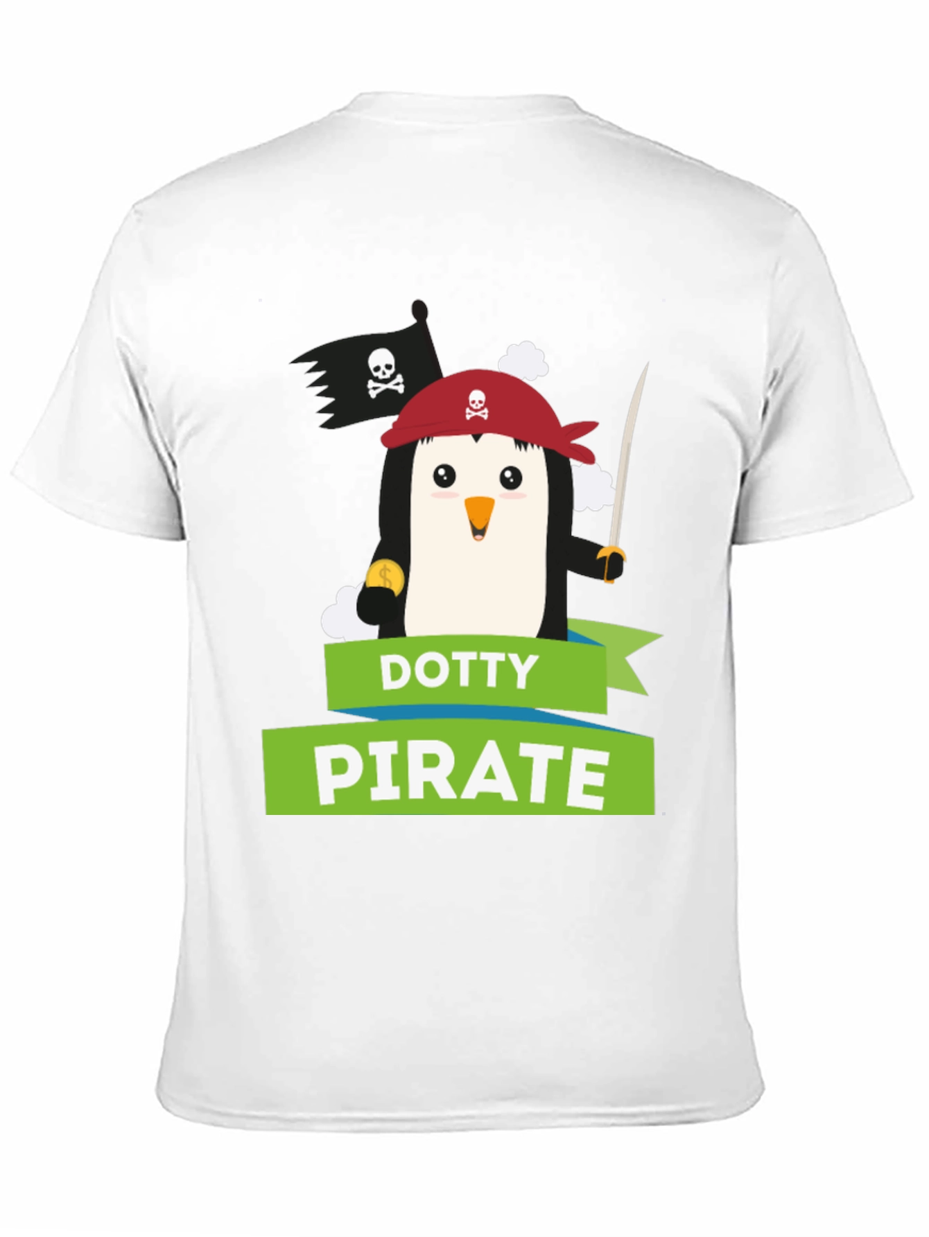 Dotty Pirate Graphic T-Shirt