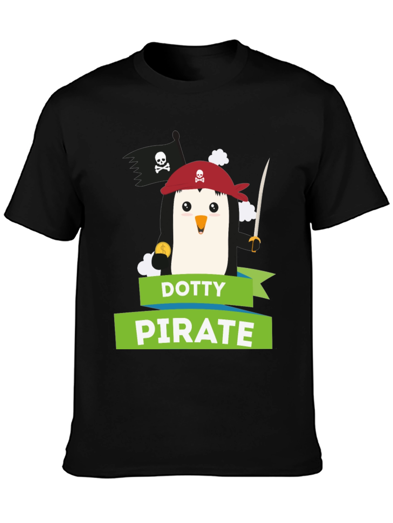 Dotty Pirate Graphic T-Shirt
