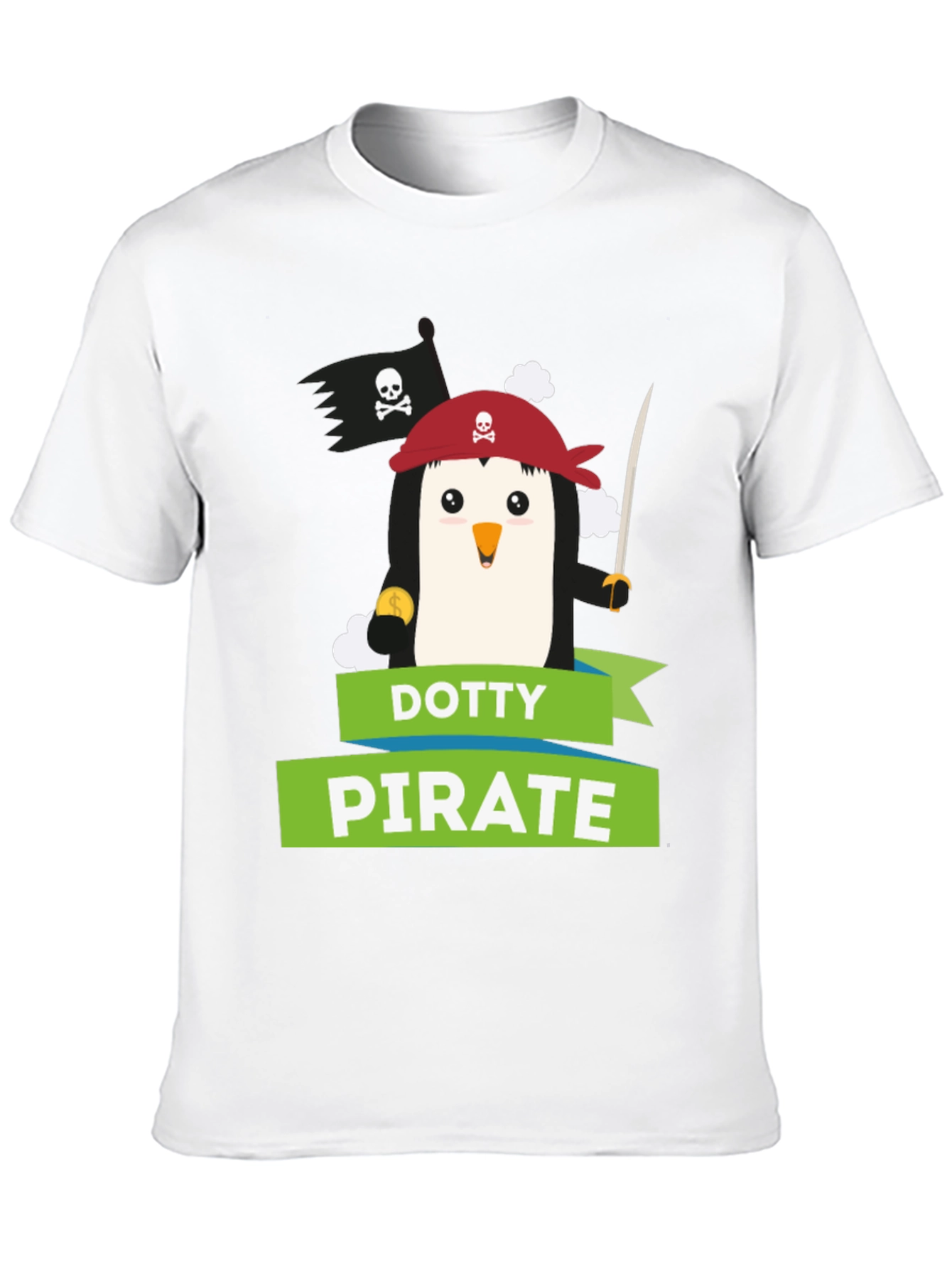 Dotty Pirate Graphic T-Shirt