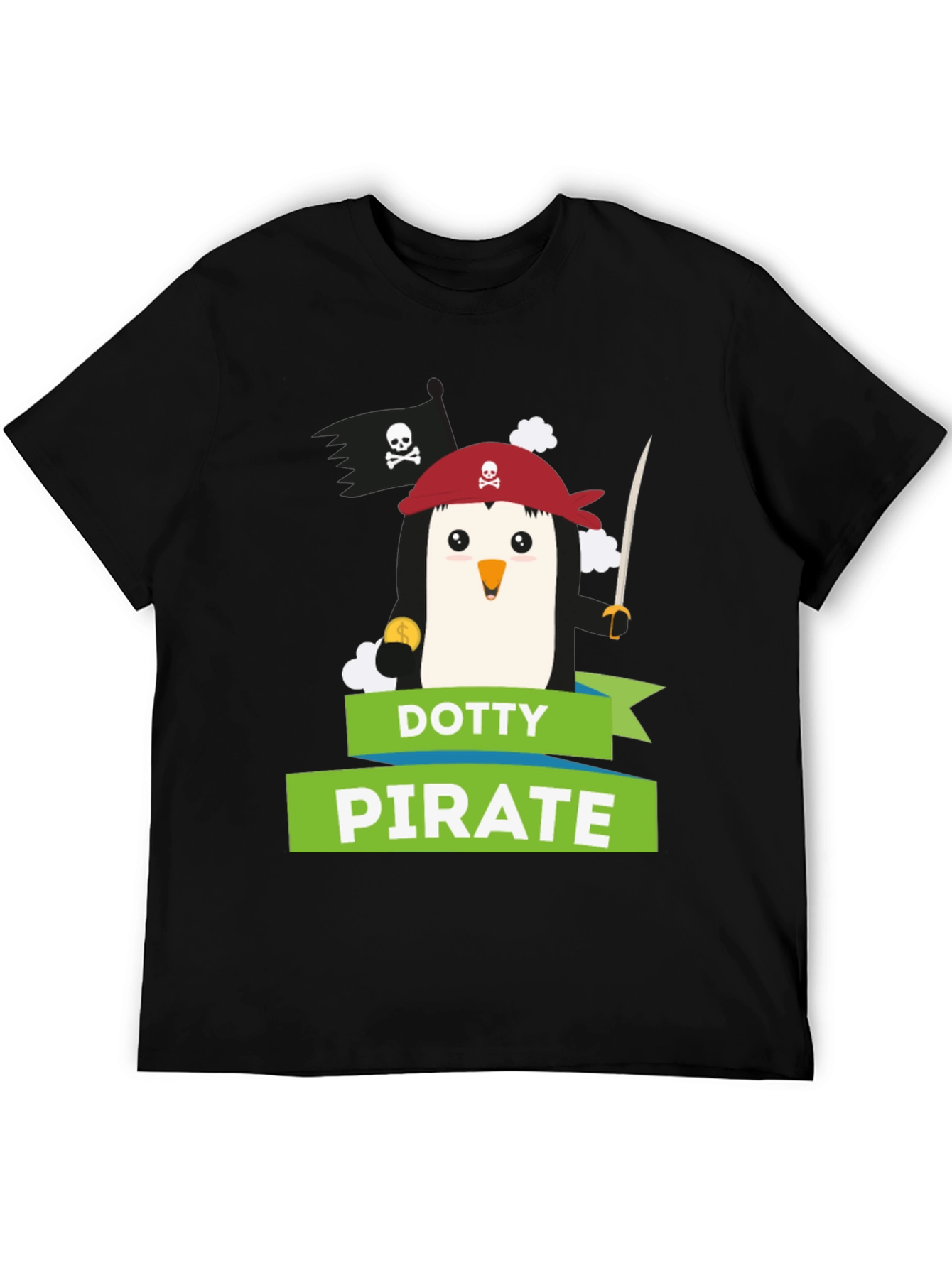 Dotty Pirate Graphic T-Shirt