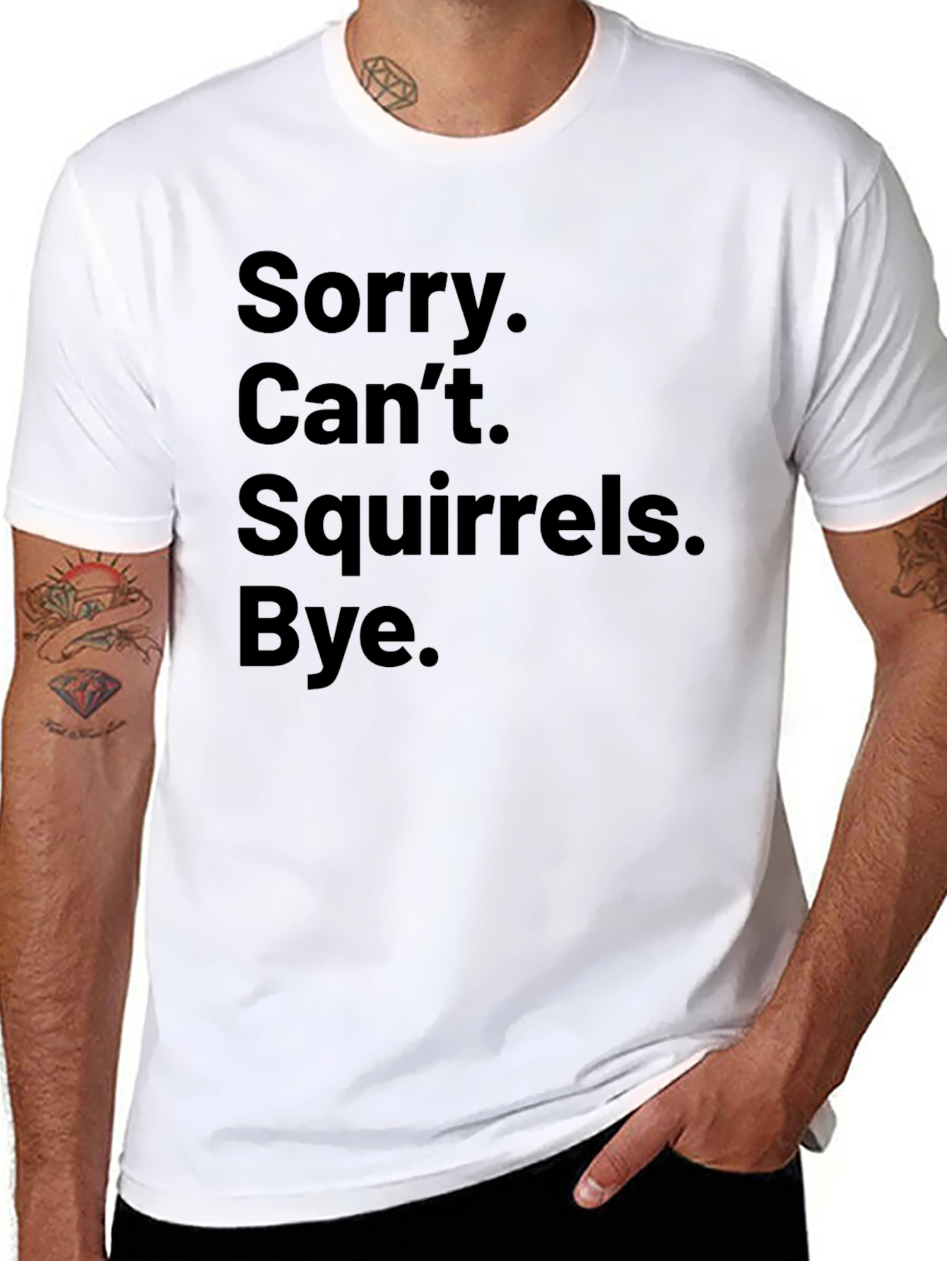 Squirrels T-Shirt Funny Slogan Tee