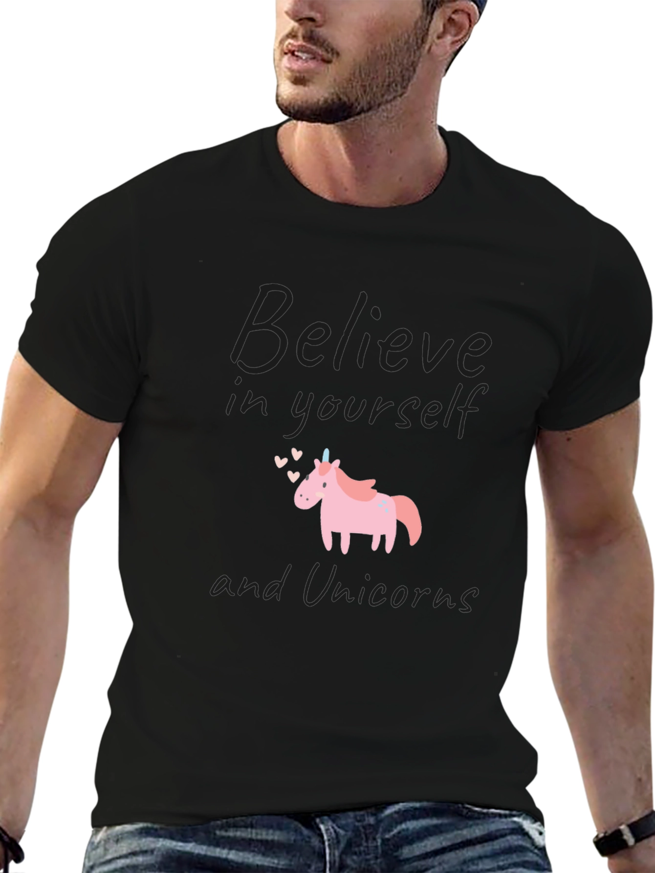 Believe in Yourself and Unicorns T-Shirt