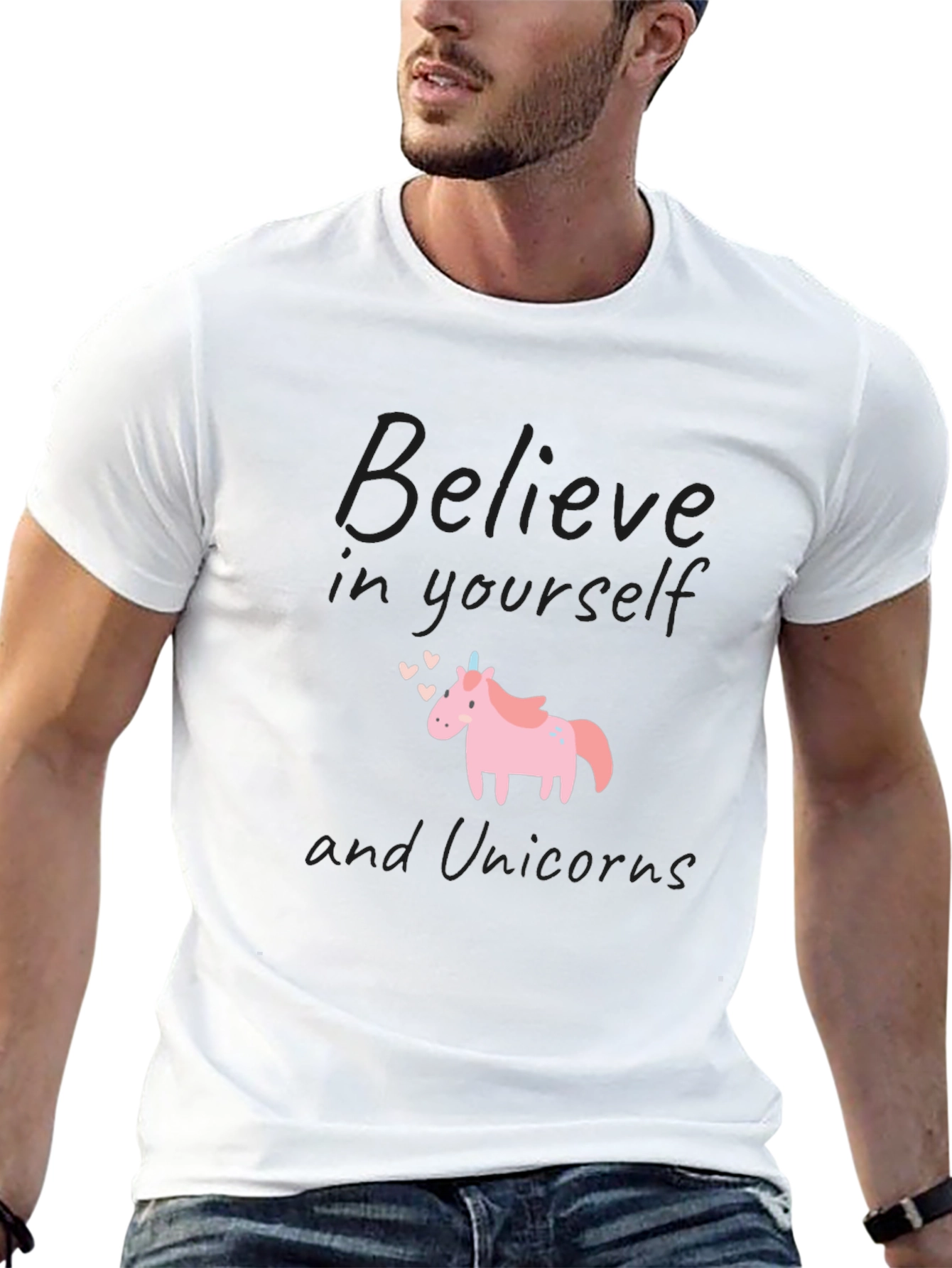 Believe in Yourself and Unicorns T-Shirt