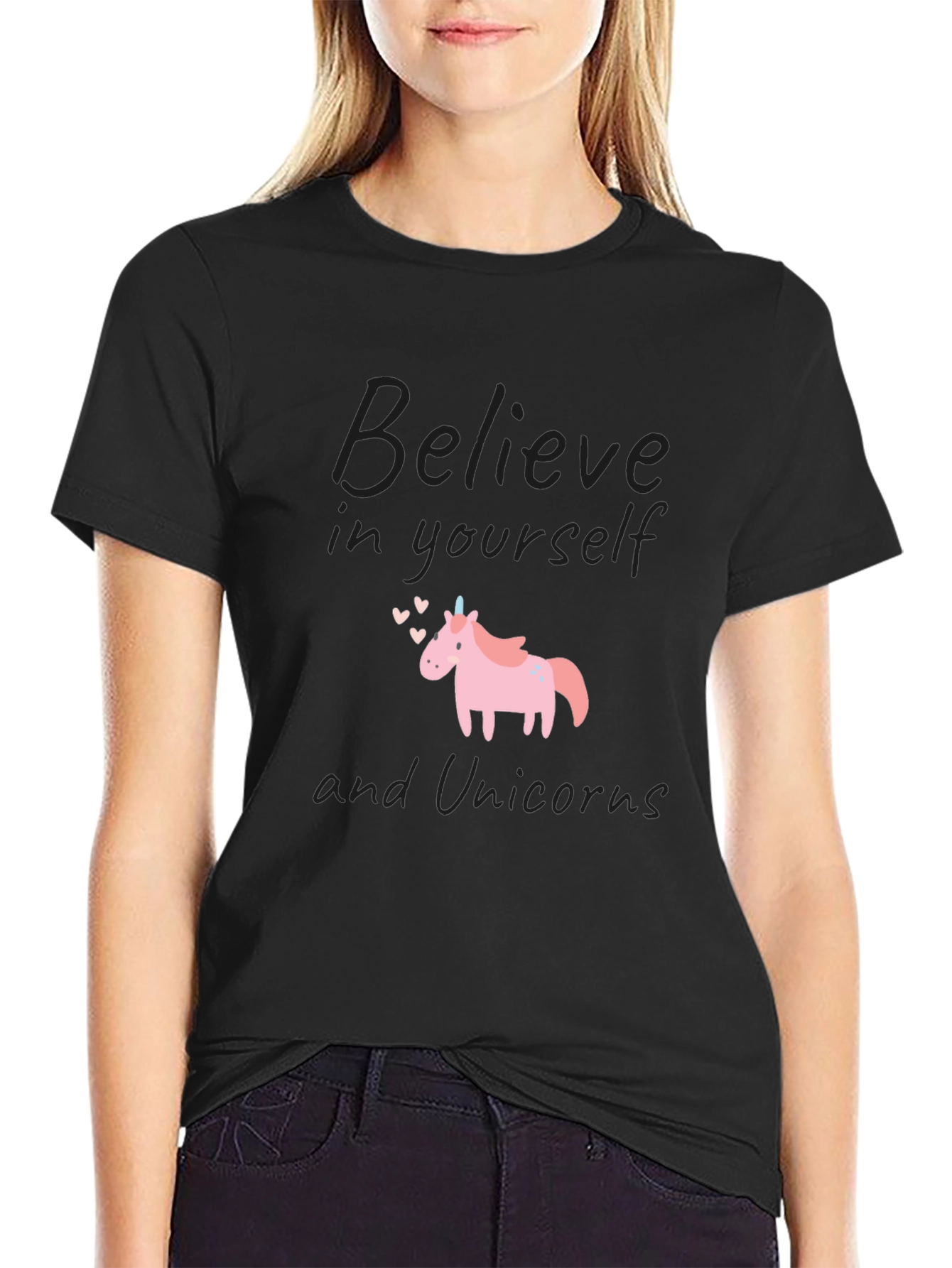 Believe in Yourself and Unicorns T-Shirt