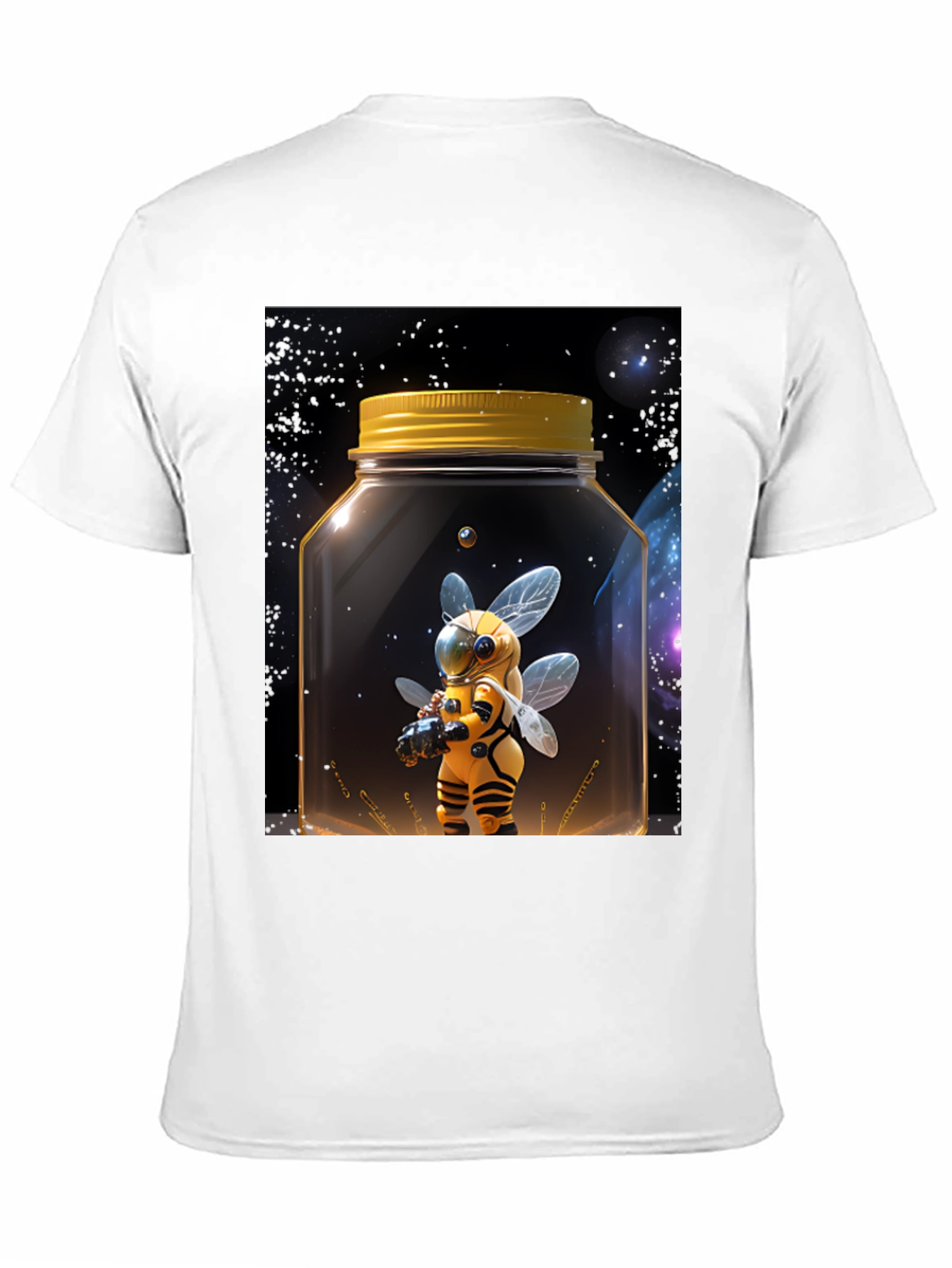 Bee Astronaut Graphic Tee - Space Honey Jar