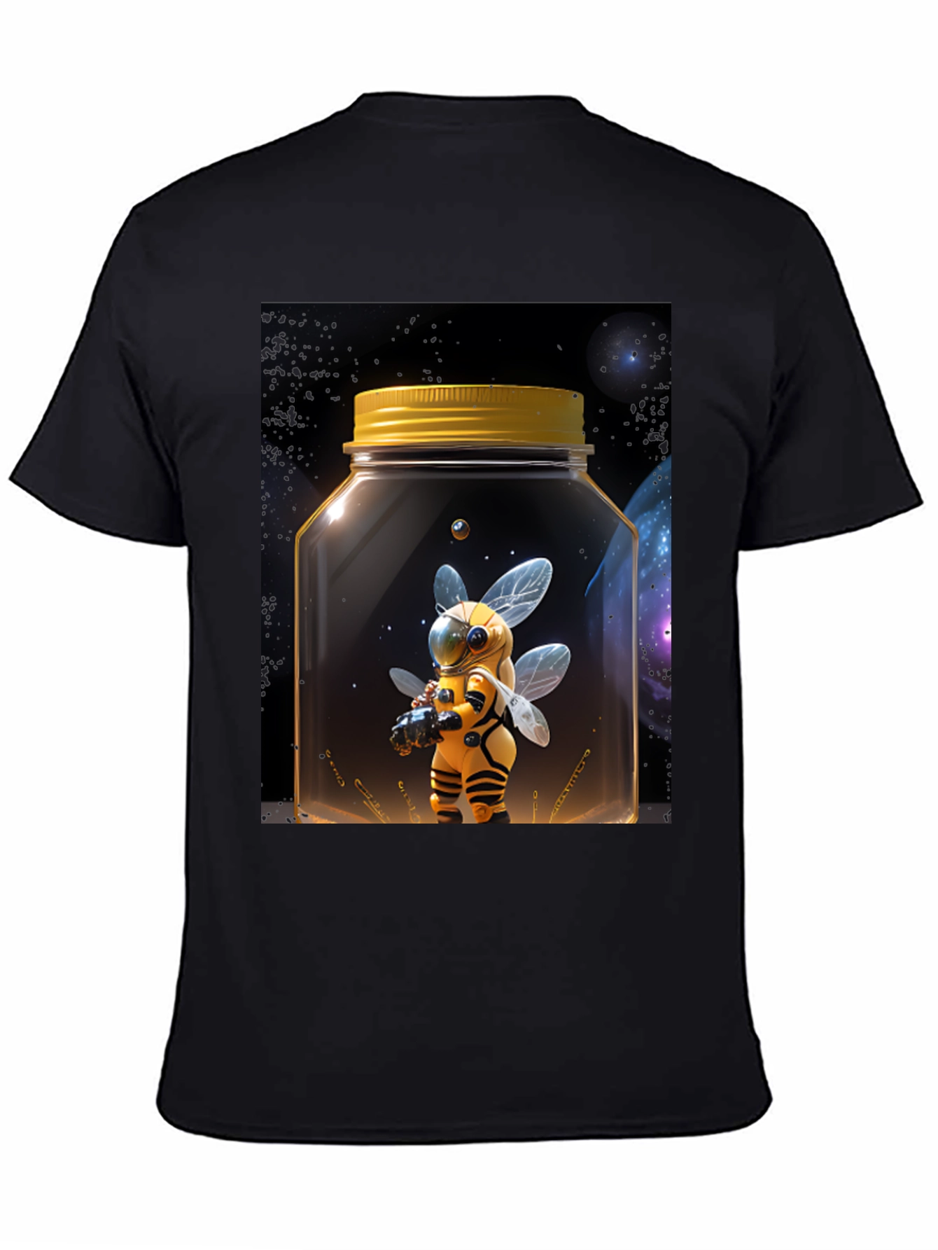 Bee Astronaut Graphic Tee - Space Honey Jar