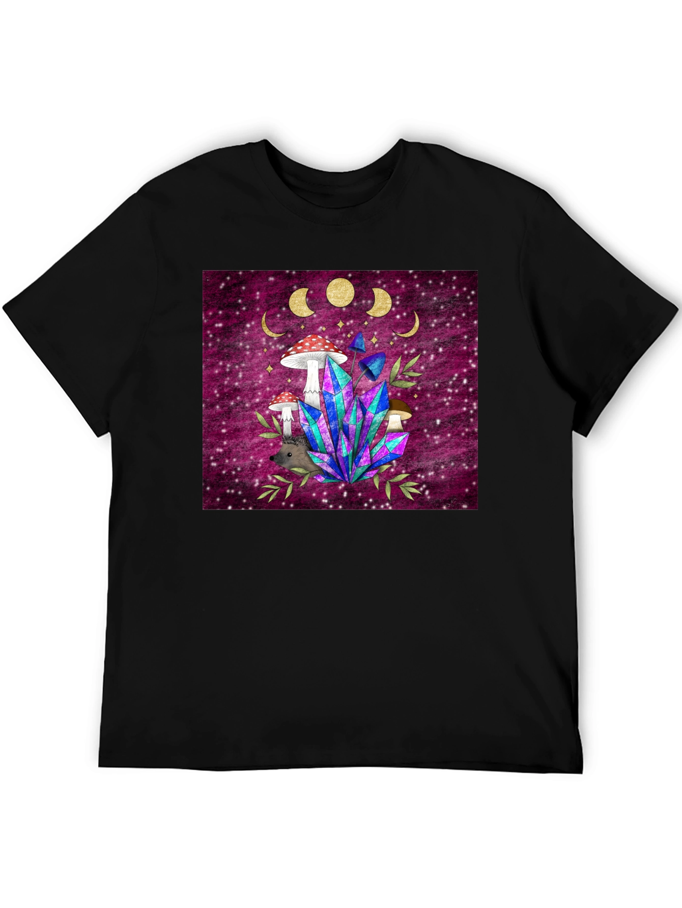 Magical Mushroom & Crystal T-Shirt