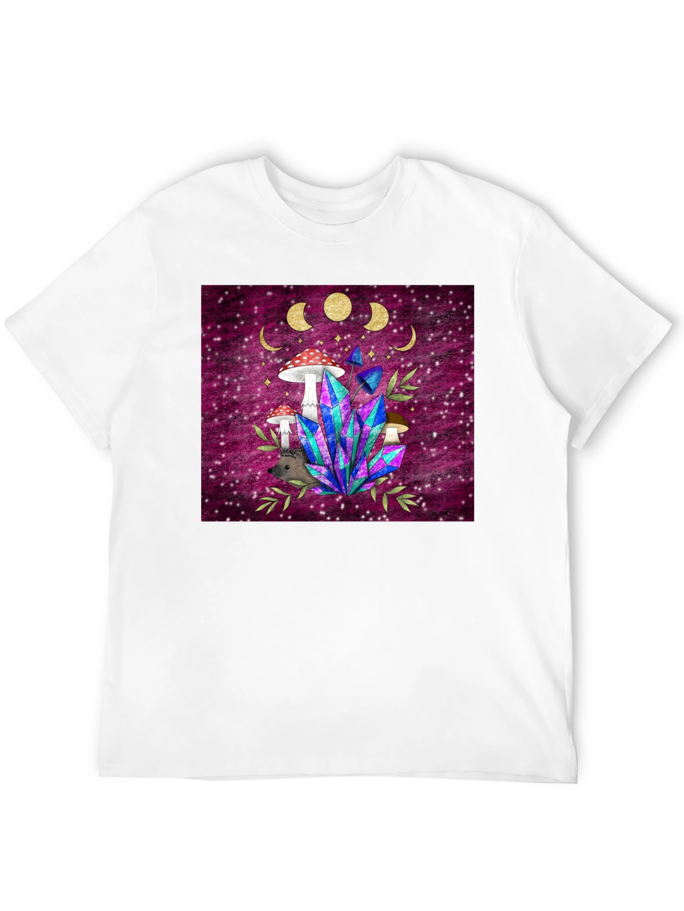 Magical Mushroom & Crystal T-Shirt