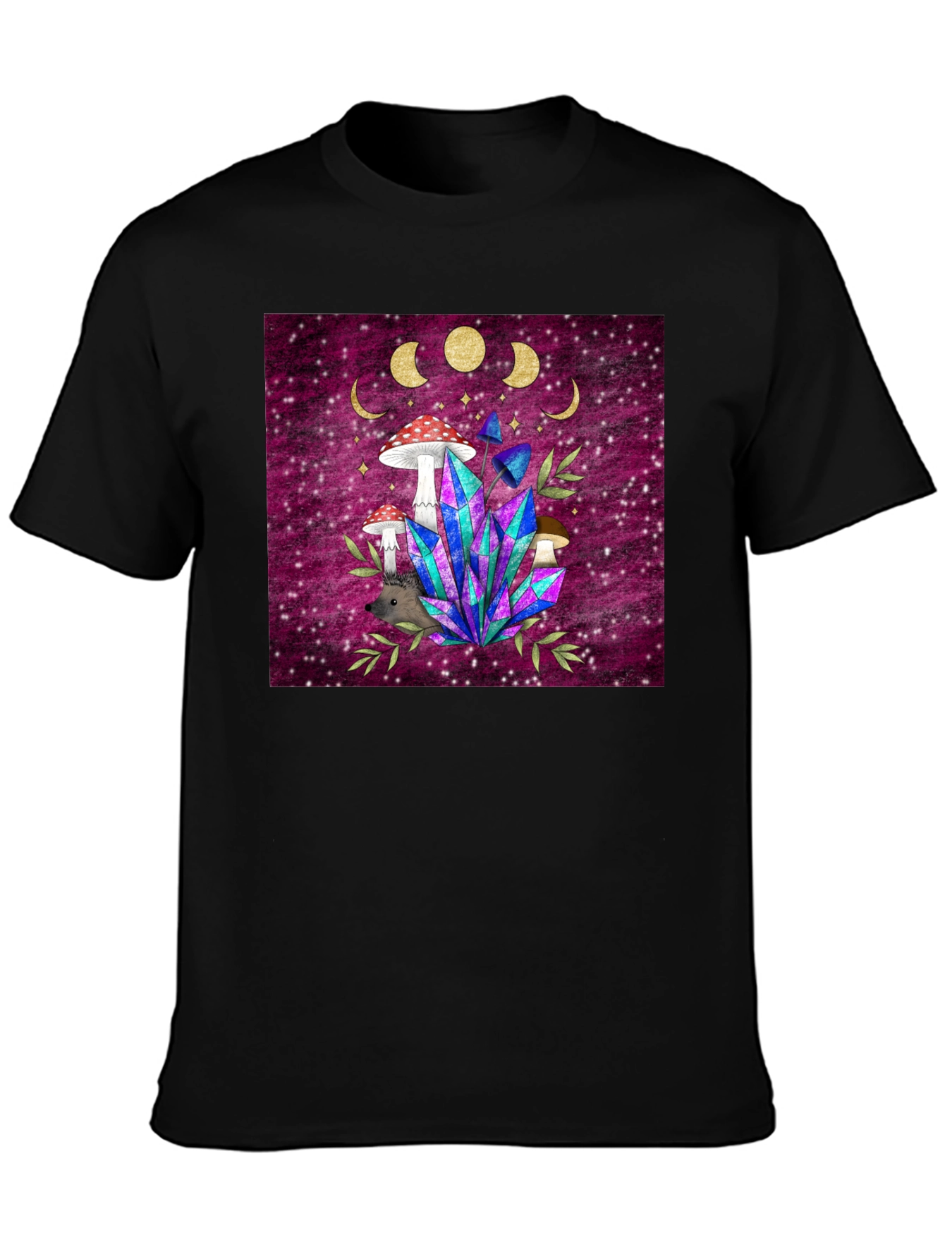 Magical Mushroom & Crystal T-Shirt