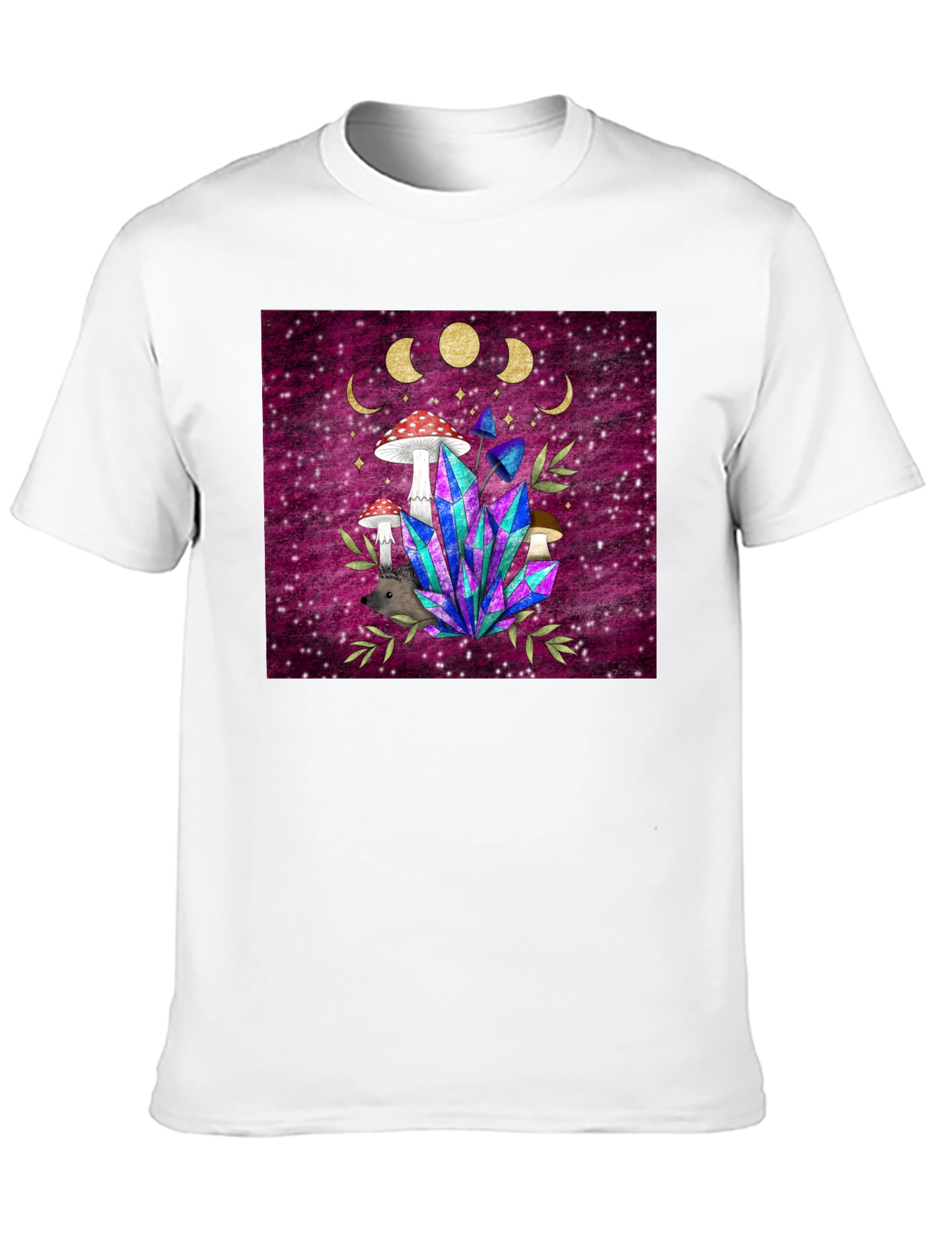 Magical Mushroom & Crystal T-Shirt