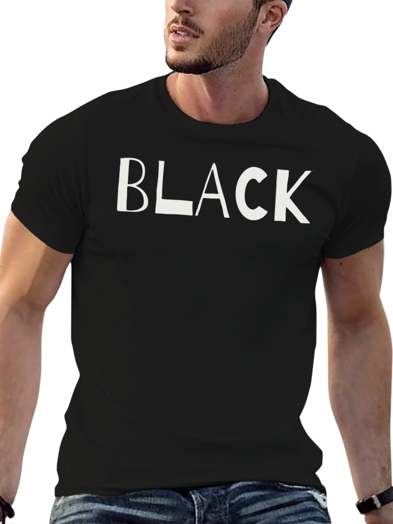 Black Graphic Tee
