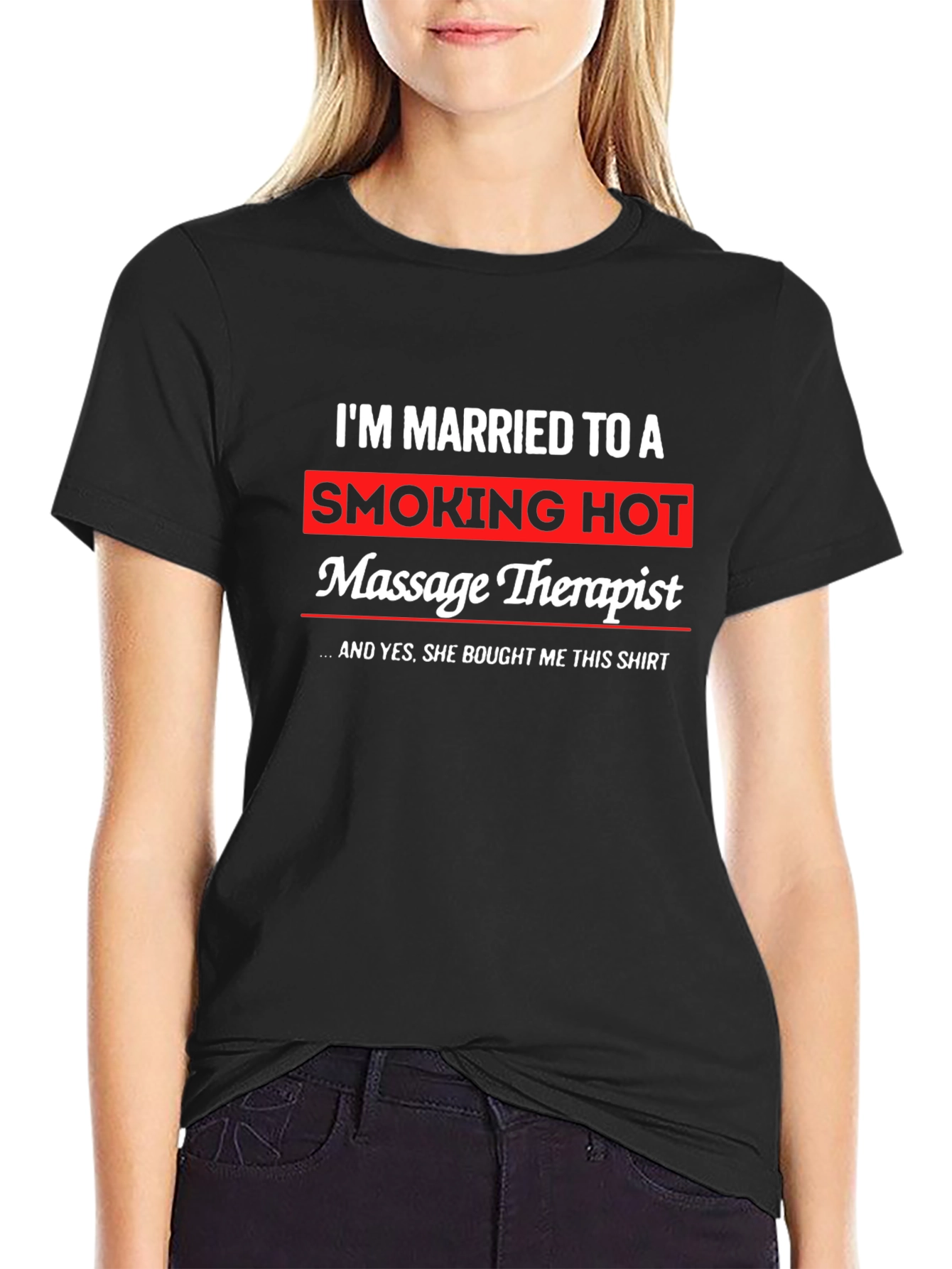 Funny Massage Therapist Husband T-Shirt