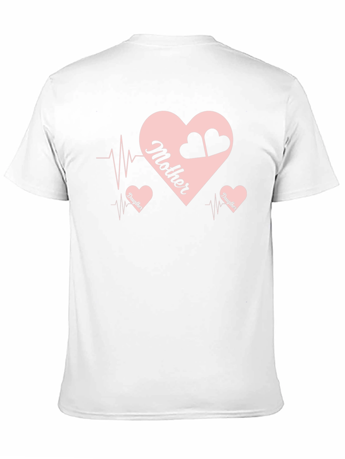 Mother & Daughter Heartbeat T-Shirt