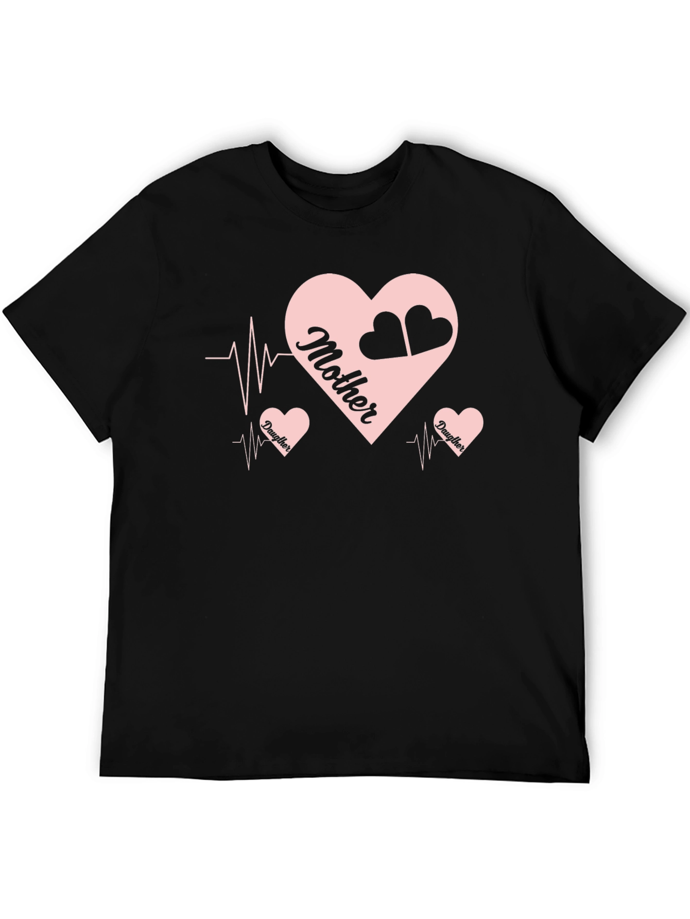 Mother & Daughter Heartbeat T-Shirt