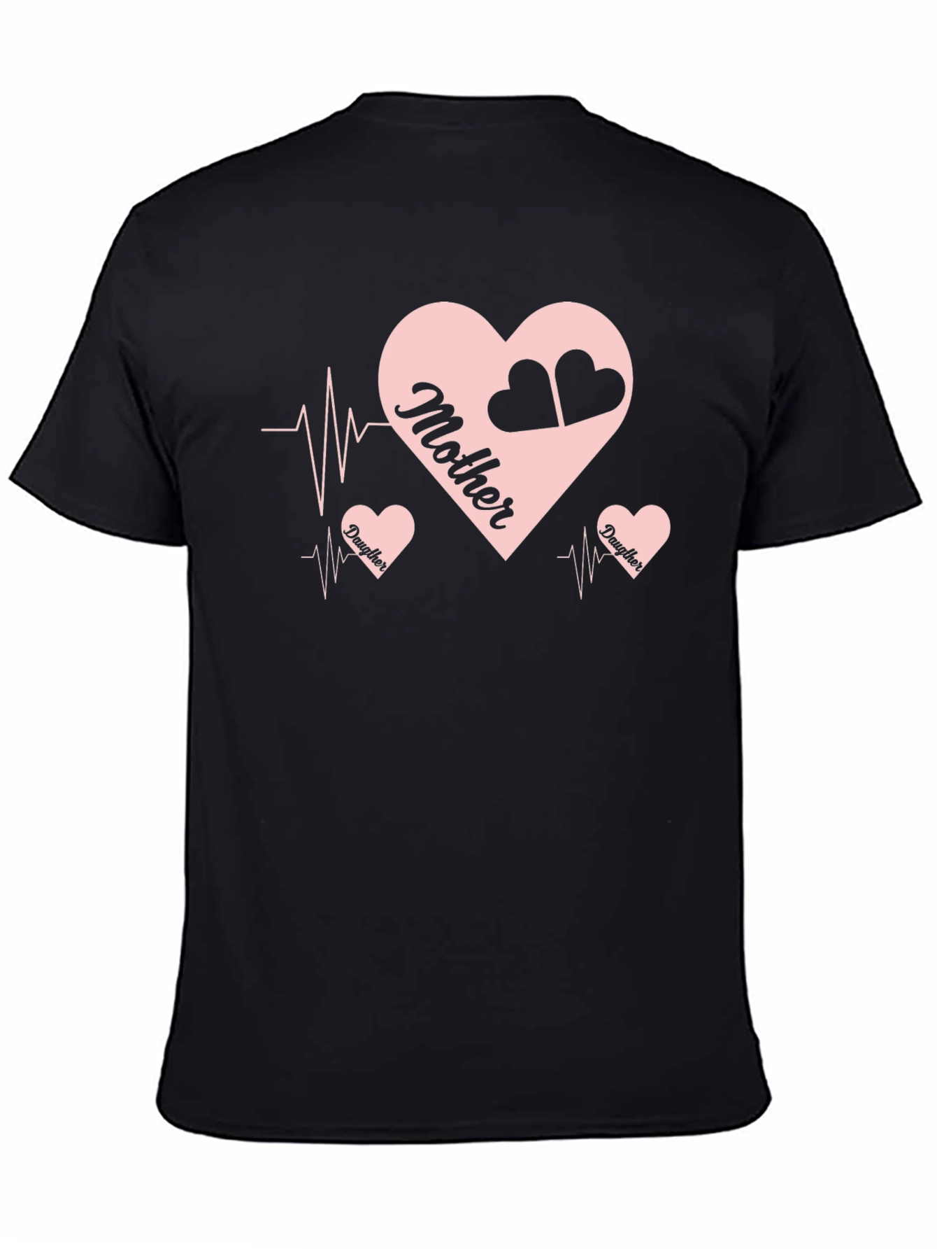 Mother & Daughter Heartbeat T-Shirt