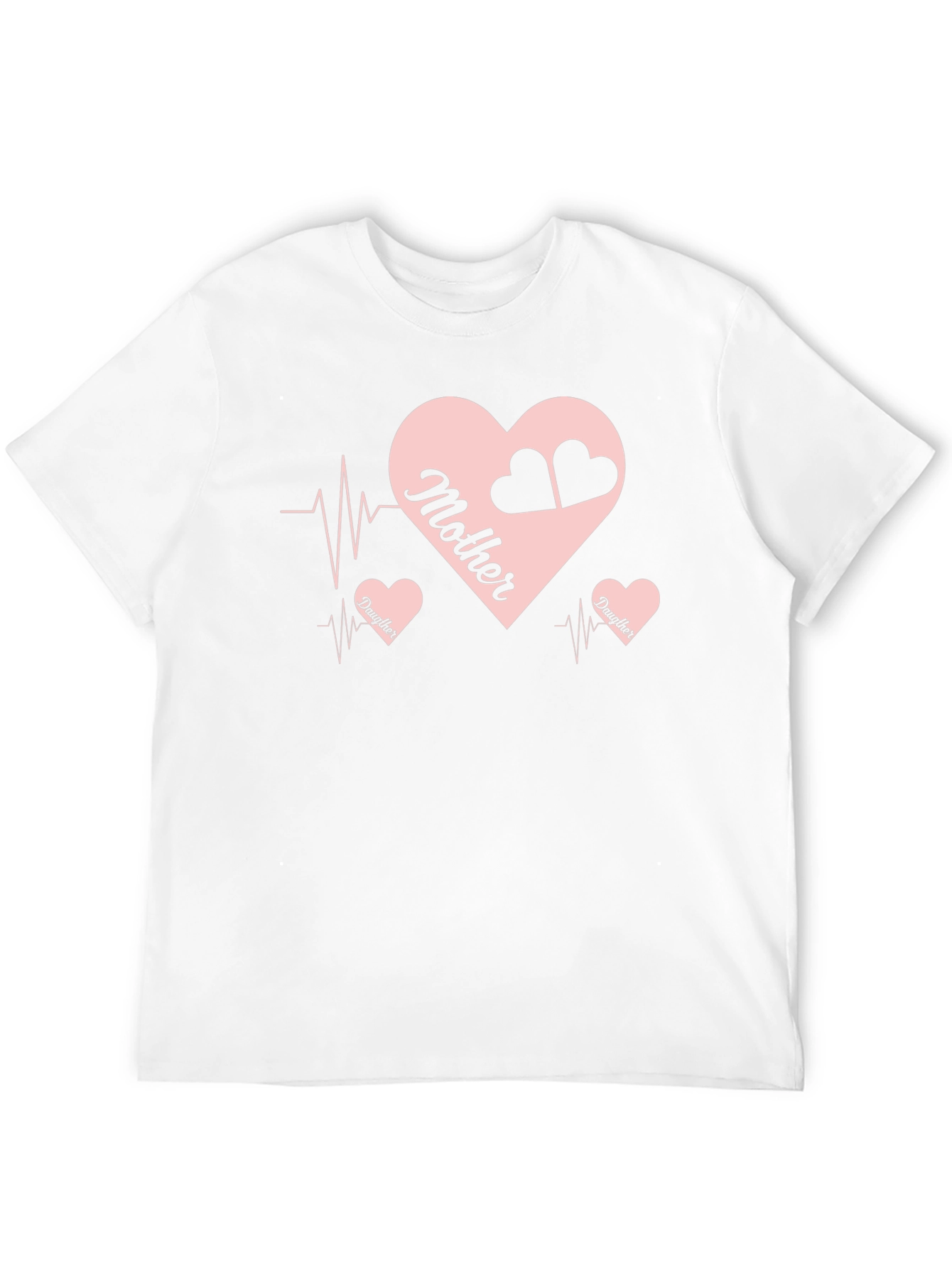Mother & Daughter Heartbeat T-Shirt