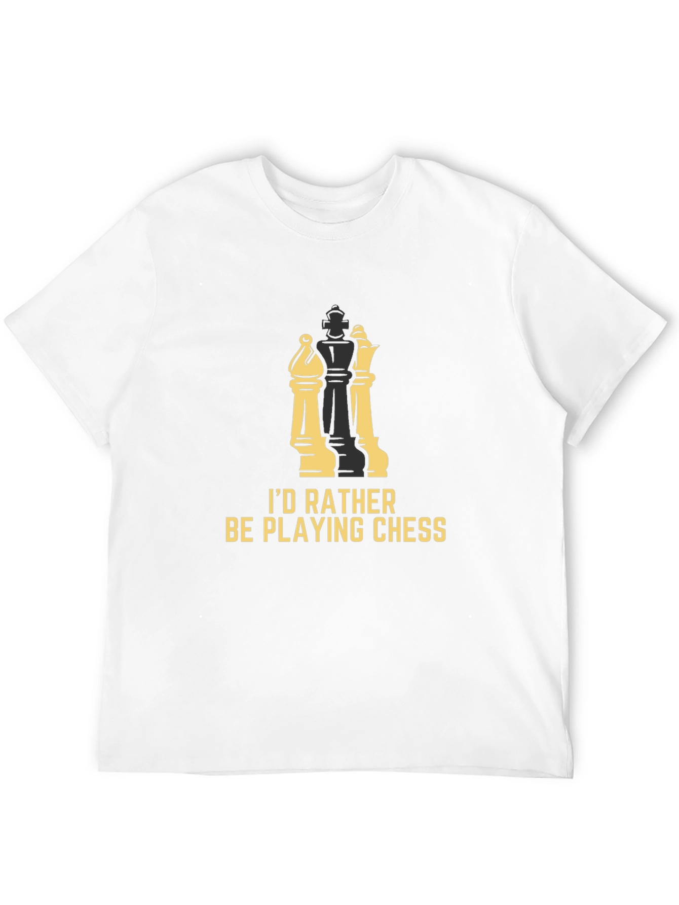 Chess Lover T-Shirt - Id Rather Be Playing Chess