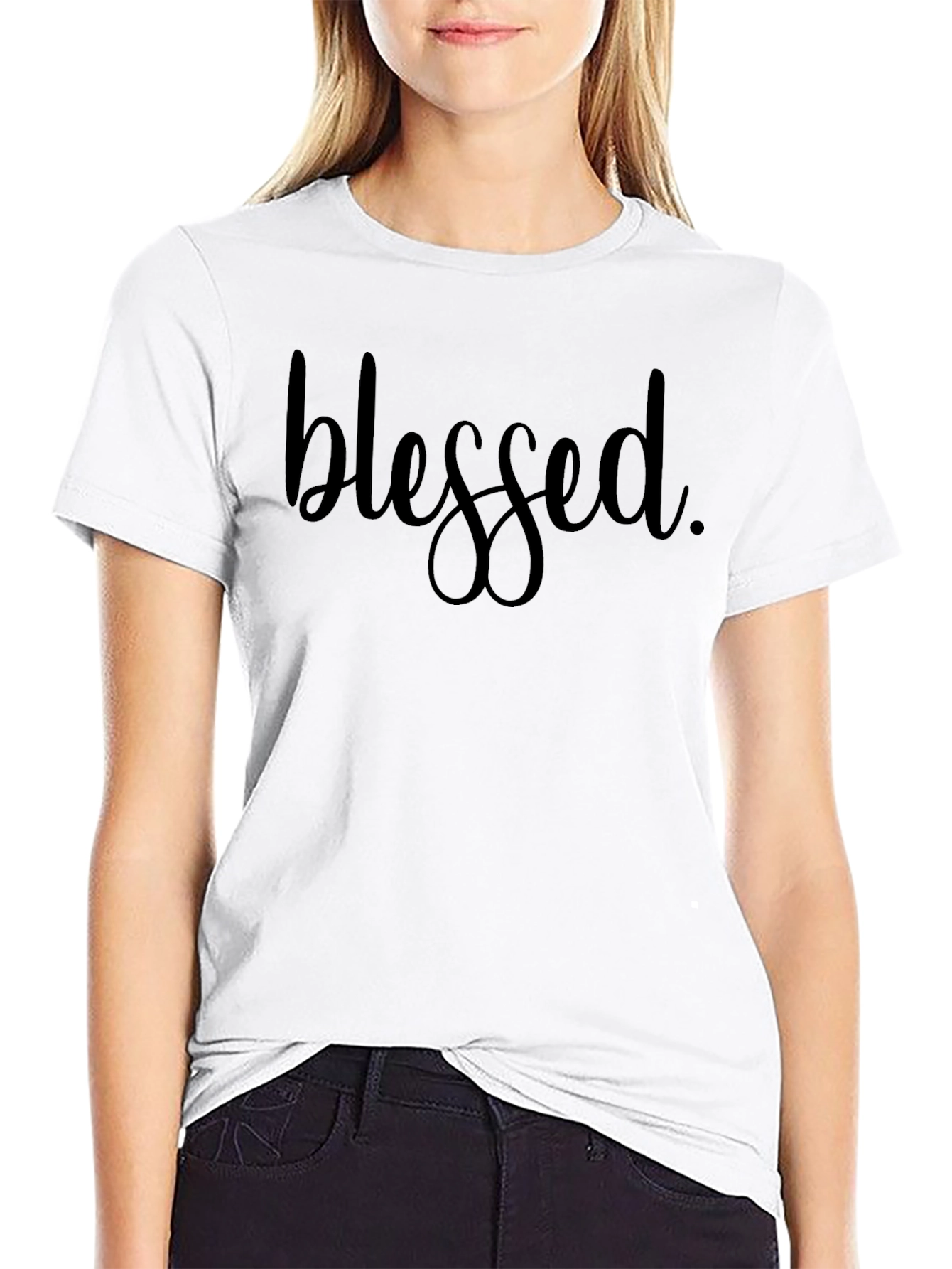 Blessed Graphic Tee - Stylish Soft Cotton Casual T-Shirt