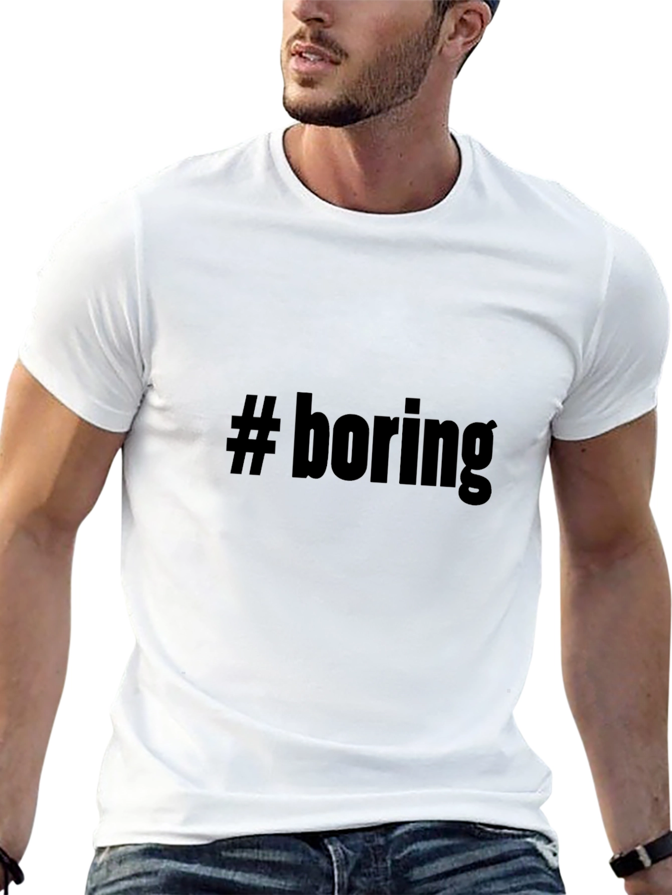 Boring Statement Graphic Tee