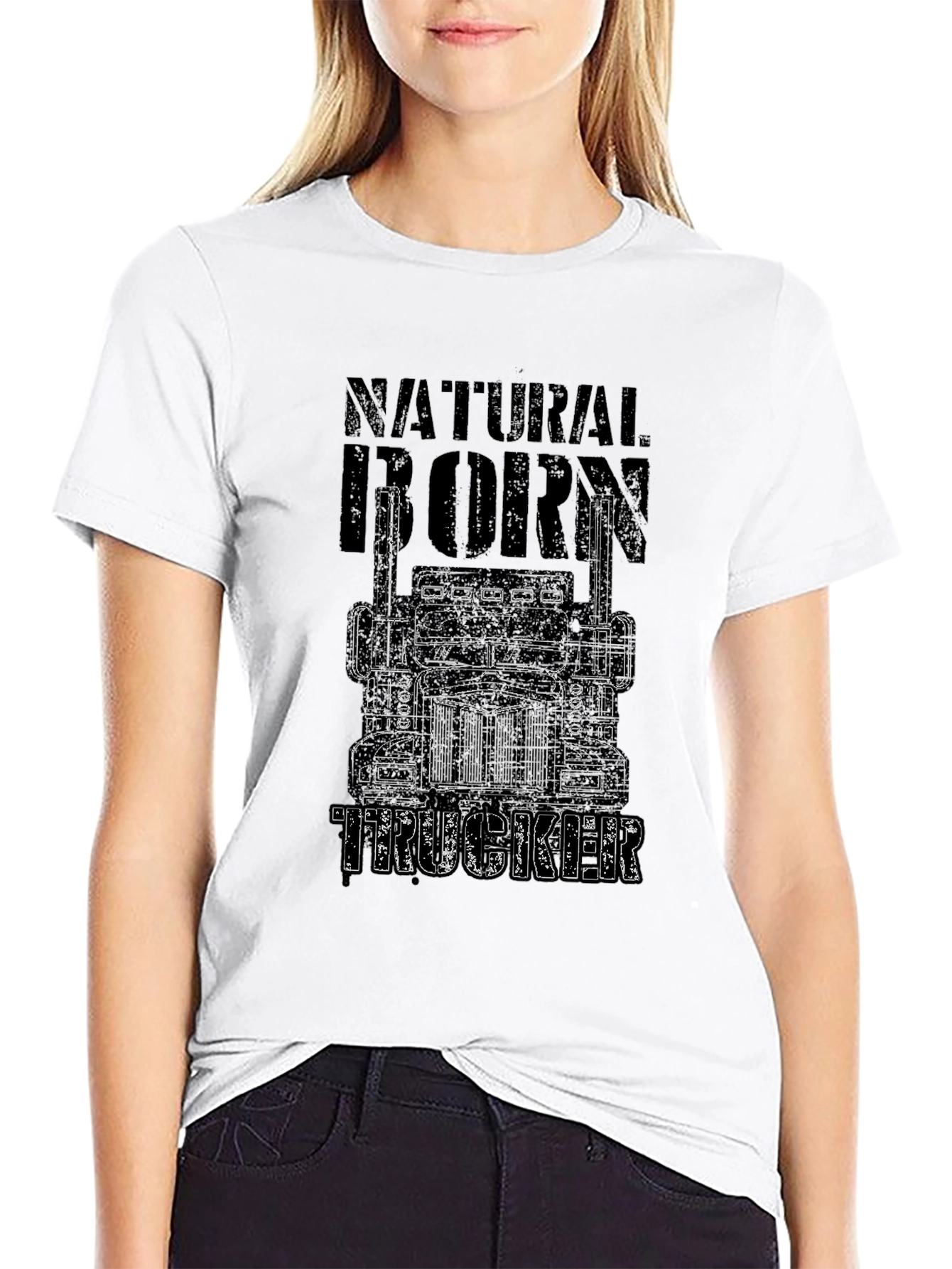 Natural Born Trucker Graphic Tee