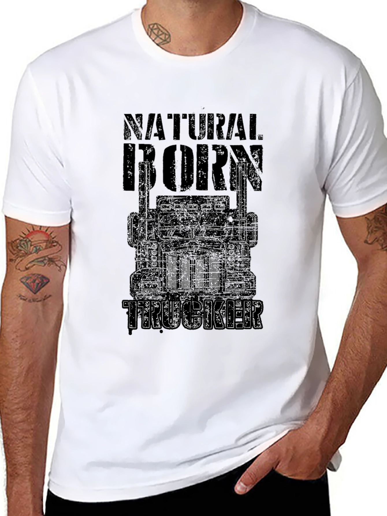 Natural Born Trucker Graphic Tee