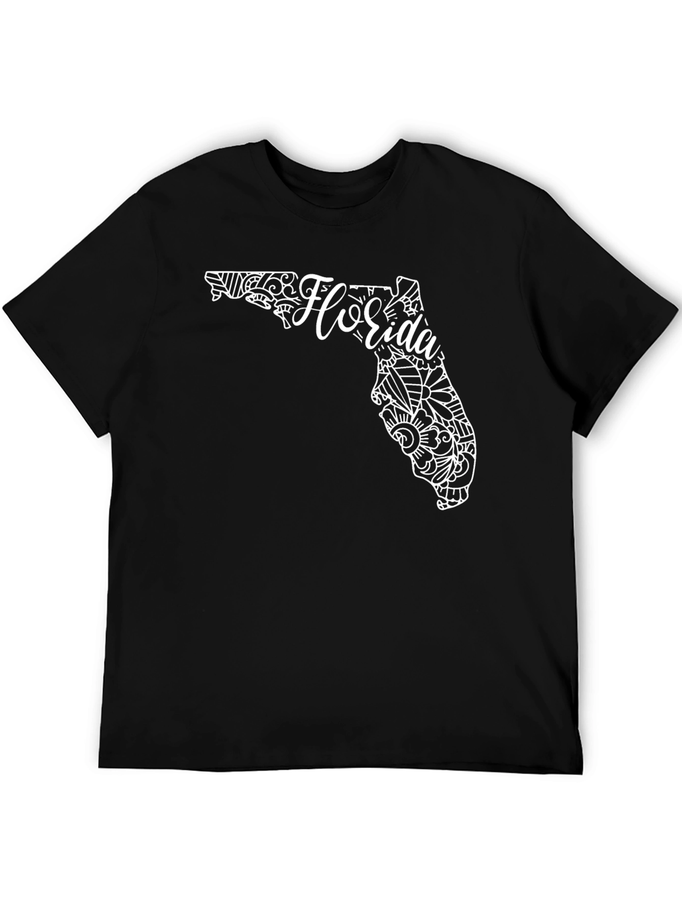 Florida State Art Black T-Shirt