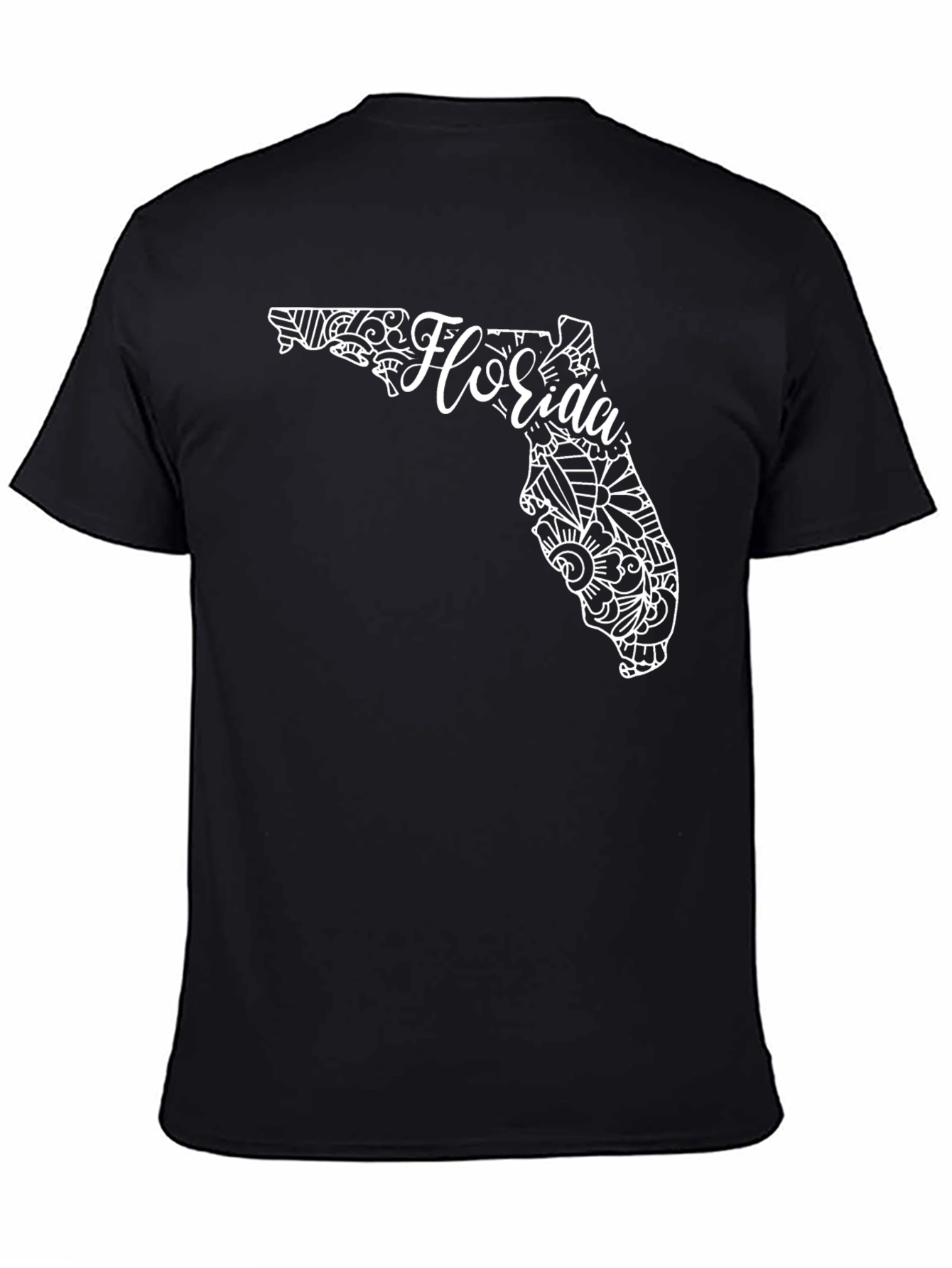 Florida State Art Black T-Shirt