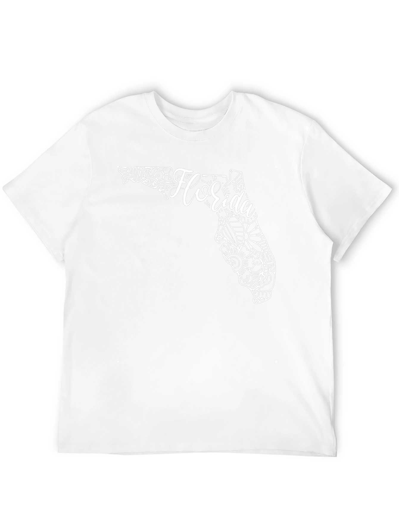 Florida State Art Black T-Shirt