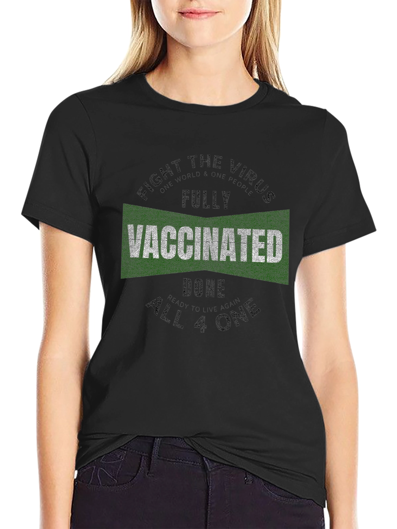 Fully Vaccinated T-Shirt - Fight the Virus