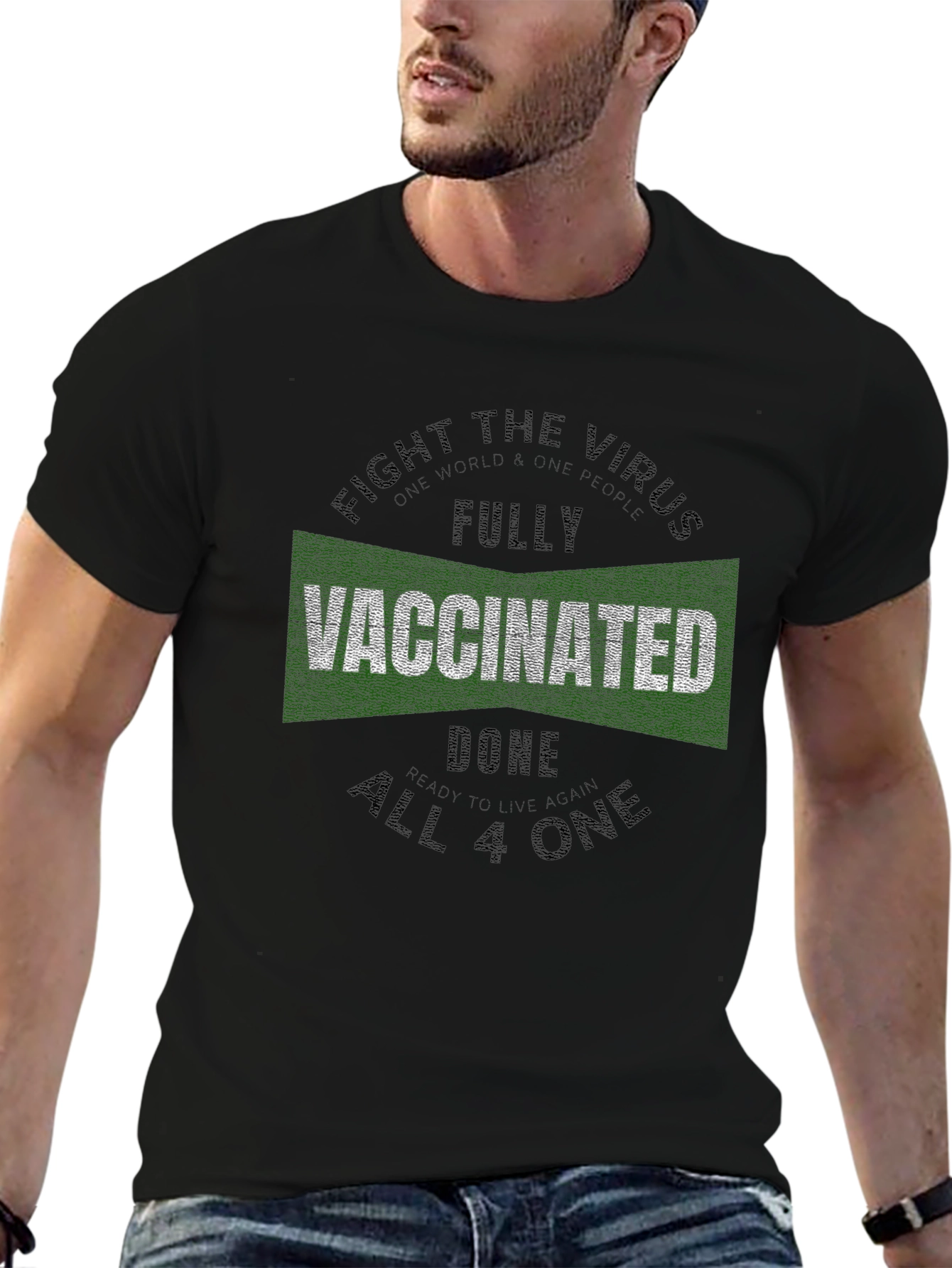Fully Vaccinated T-Shirt - Fight the Virus