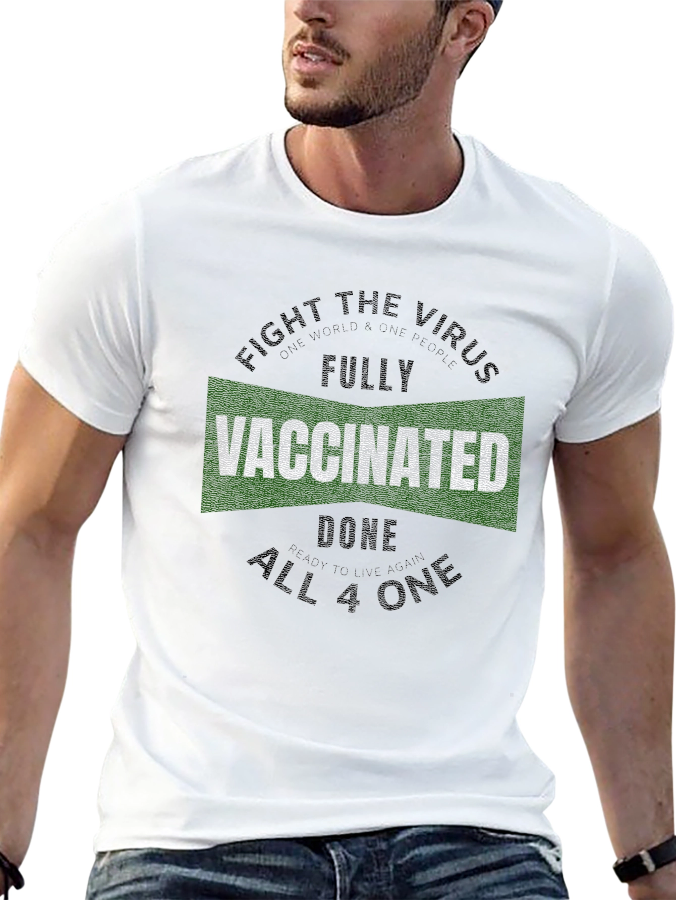 Fully Vaccinated T-Shirt - Fight the Virus