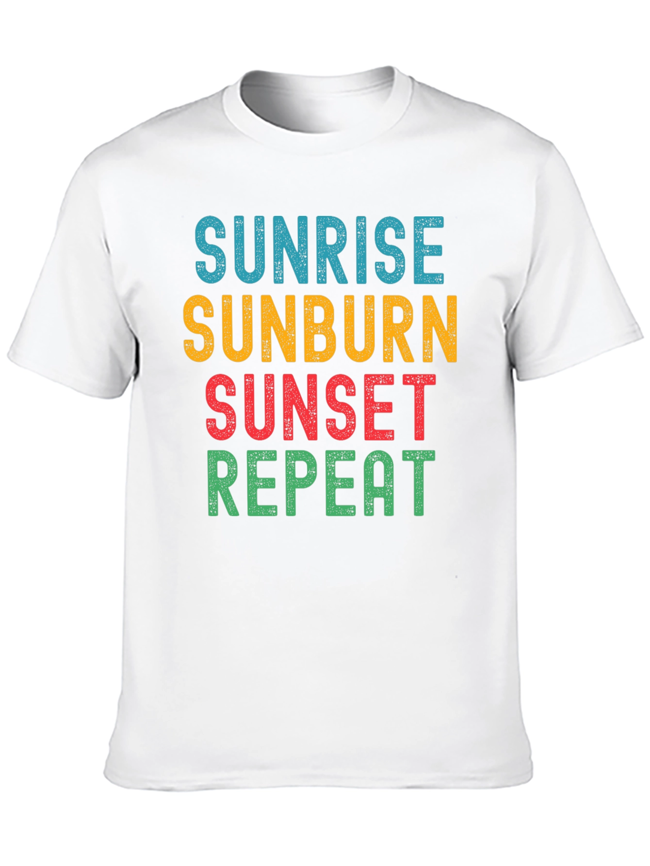 Sunrise Sunburn Sunset Repeat T-Shirt