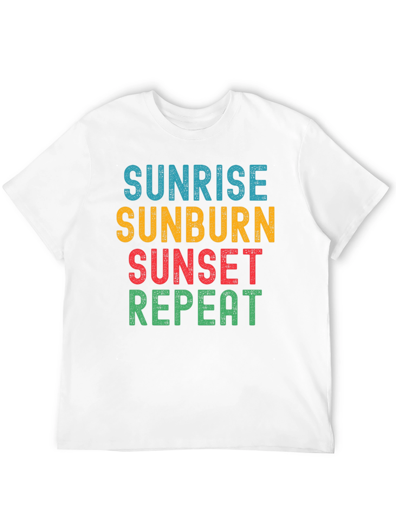Sunrise Sunburn Sunset Repeat T-Shirt