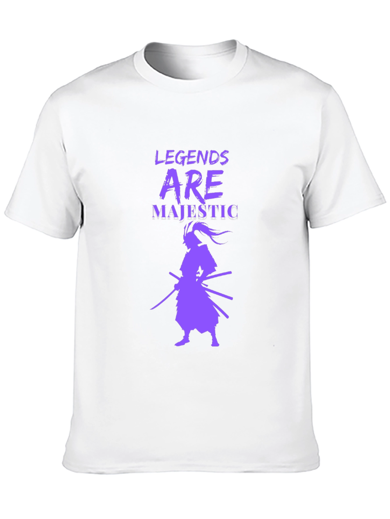 Legends Are Majestic Samurai Graphic T-Shirt