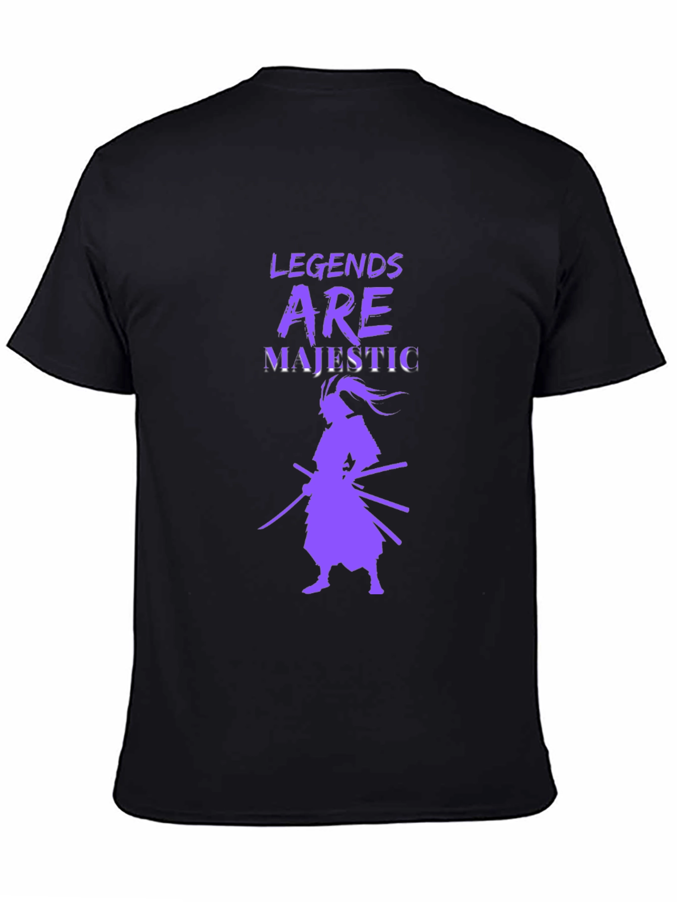 Legends Are Majestic Samurai Graphic T-Shirt
