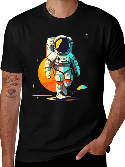 Astronaut Graphic T-Shirt - Explore the Galaxy in Style