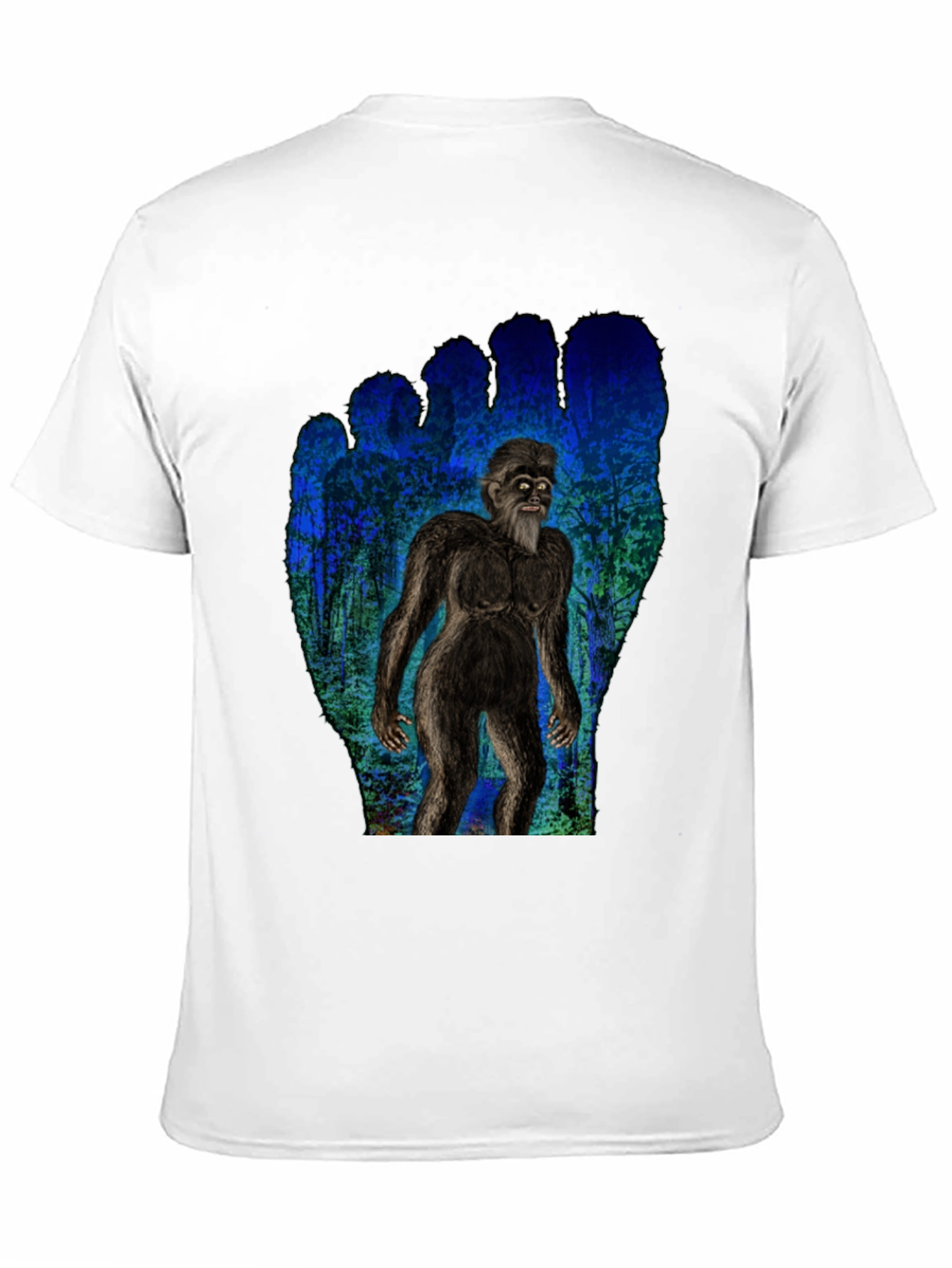 Bigfoot T-Shirt - Forest Creature Design